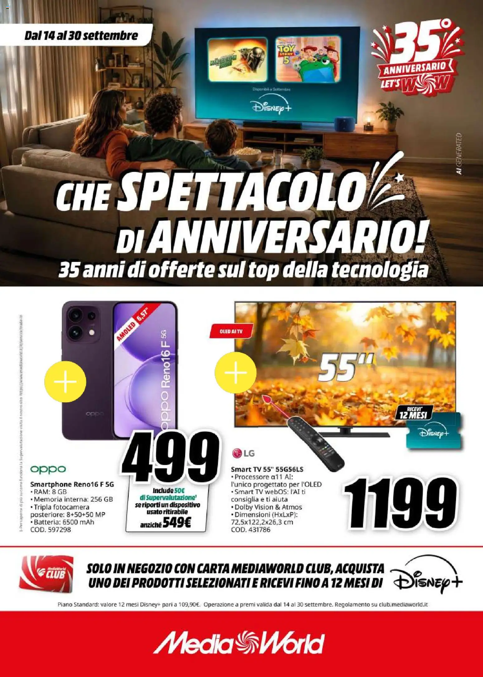 Media World volantino Volantino in Italy