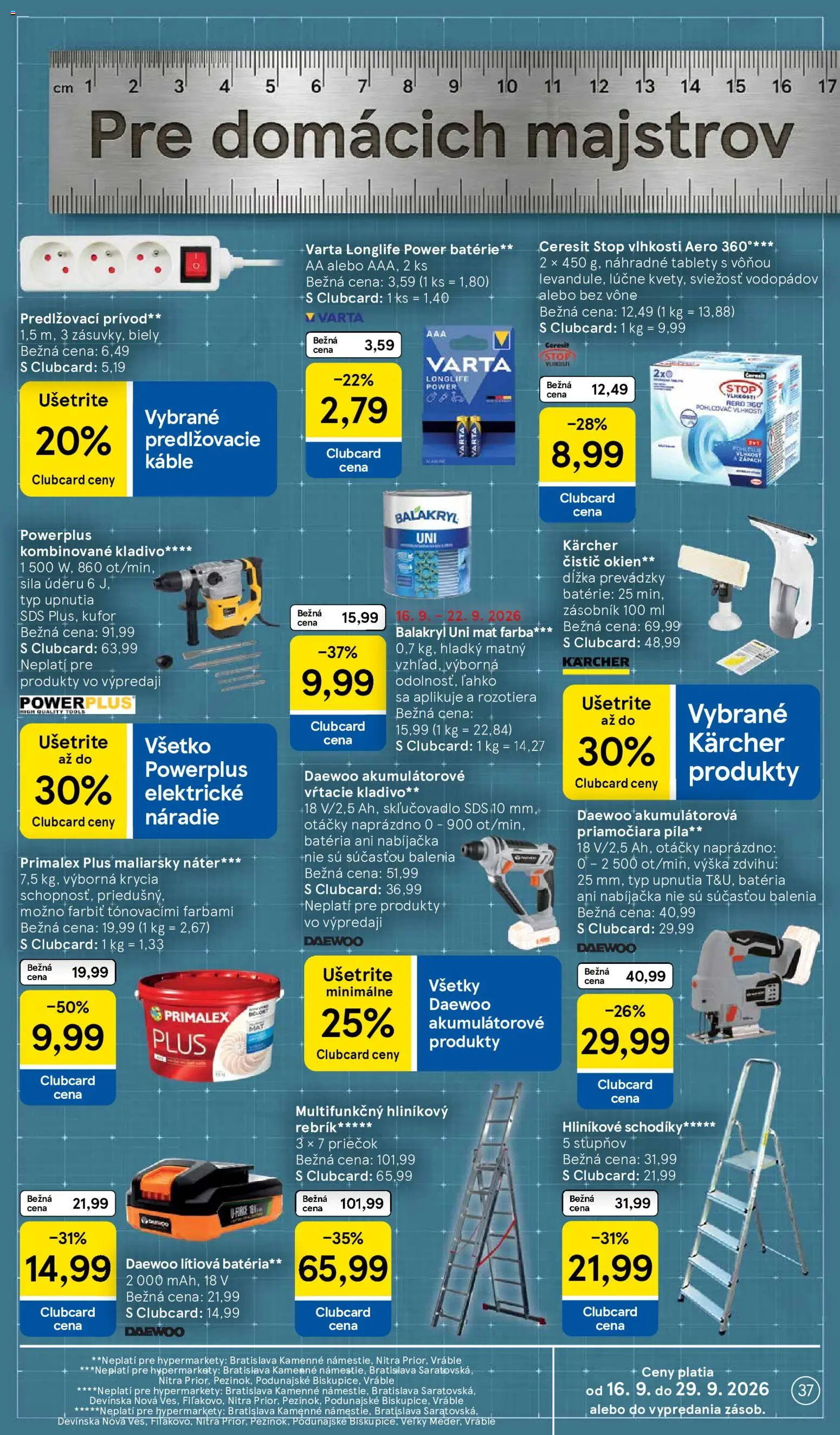 Tesco Hypermarket - leták Leták in Slovensko