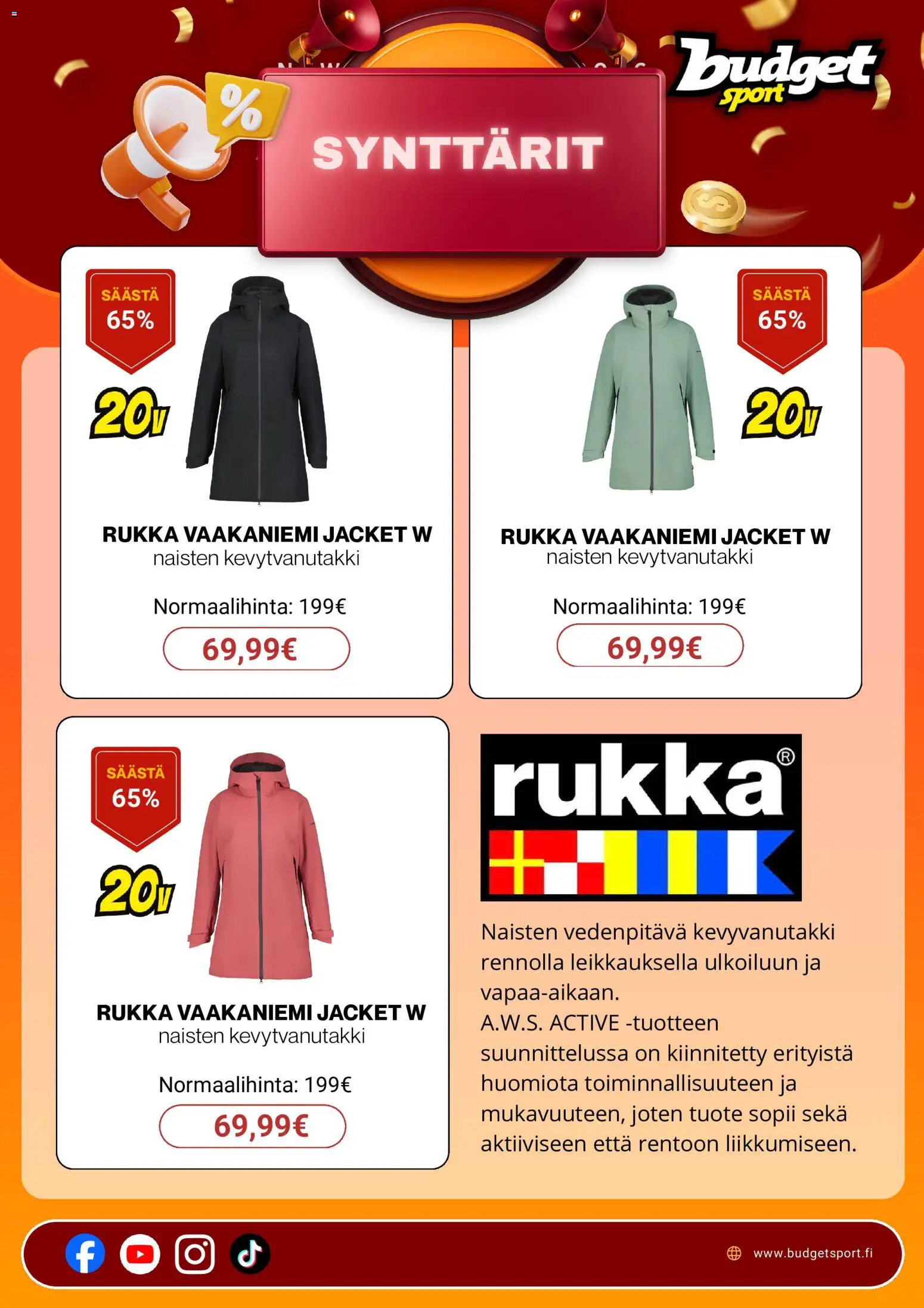 Budget Sport tarjoukset Kuvasto in Suomi