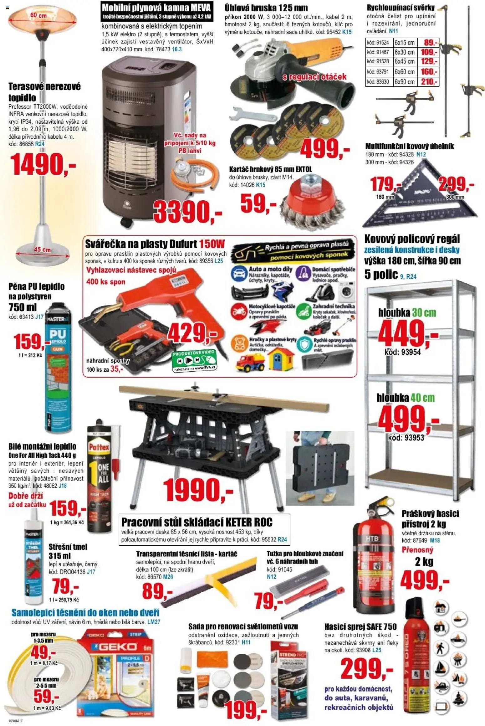 Eva supermarket leták Leták in Česko