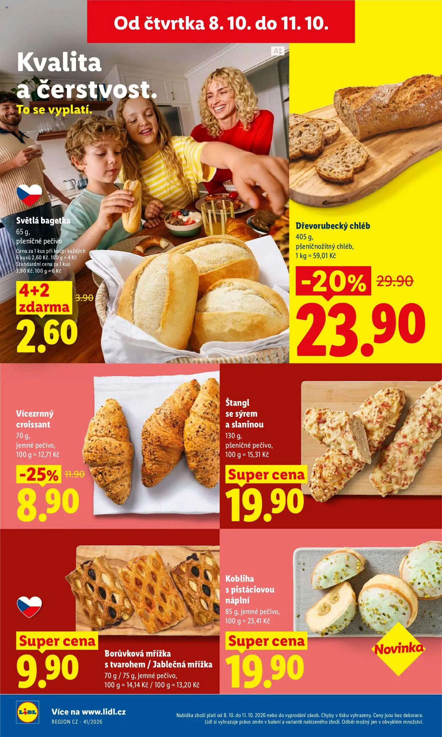 Lidl leták Leták in Česko
