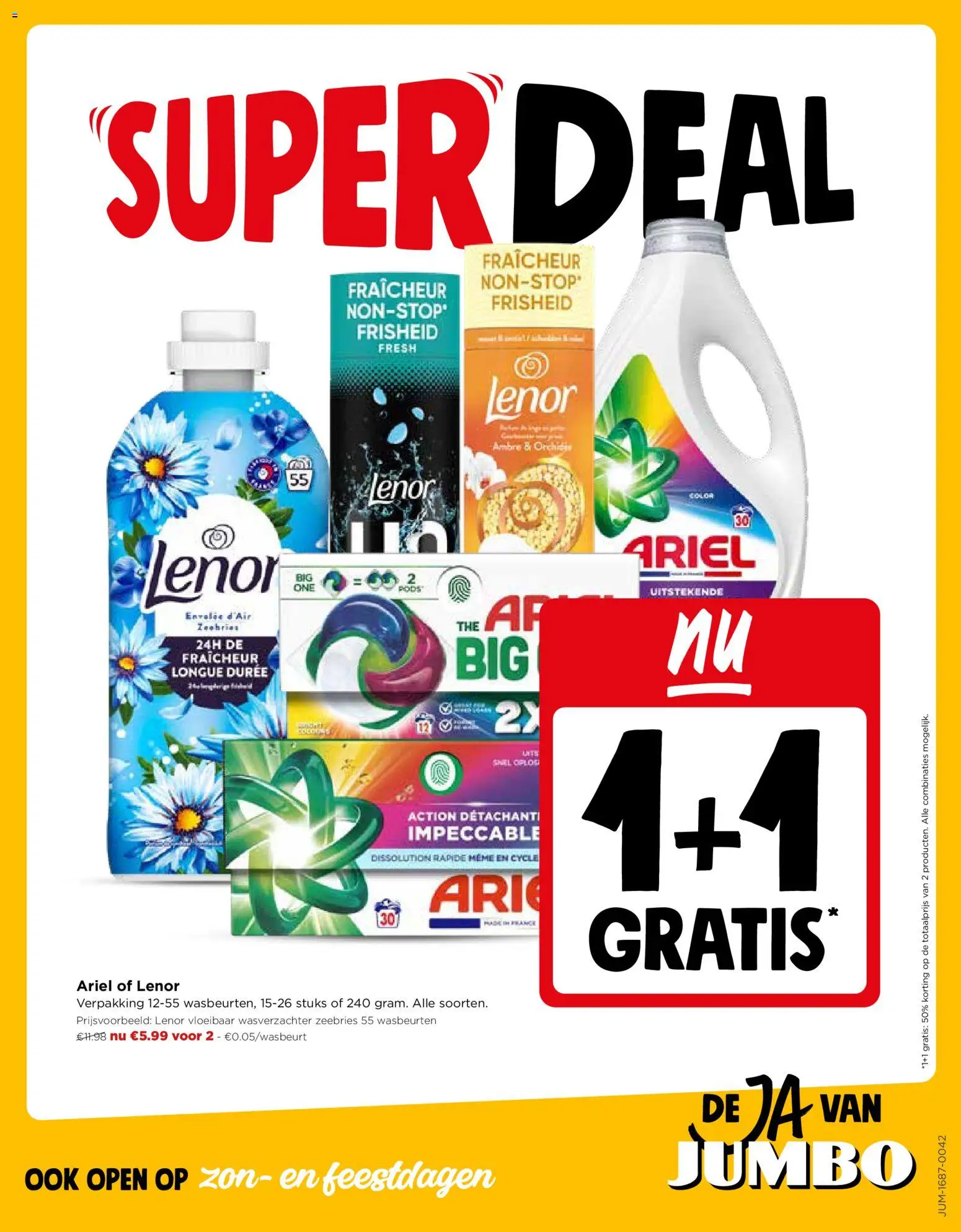 Hubo - Folder / Publicité Folder in België