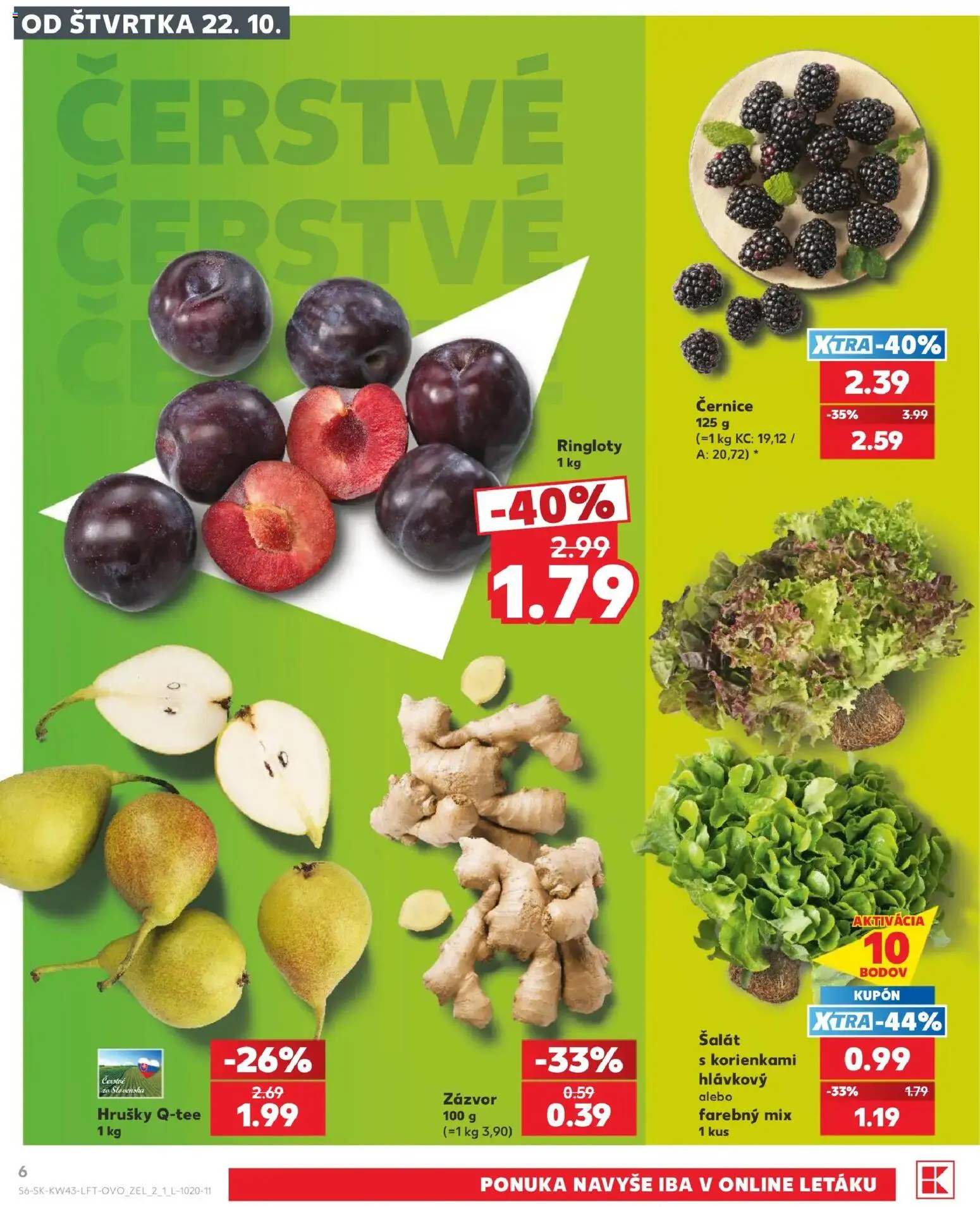 Kaufland leták Leták in Slovensko
