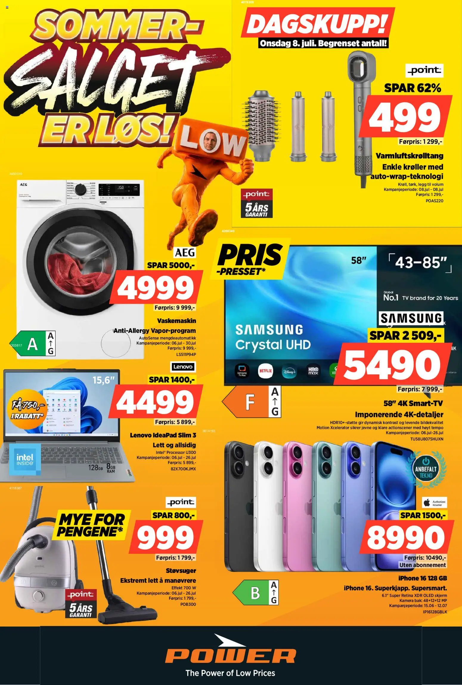 Nye » Power kundeavis « er nå online. Se alle Julitilbud på mobilen og spar! | Norge