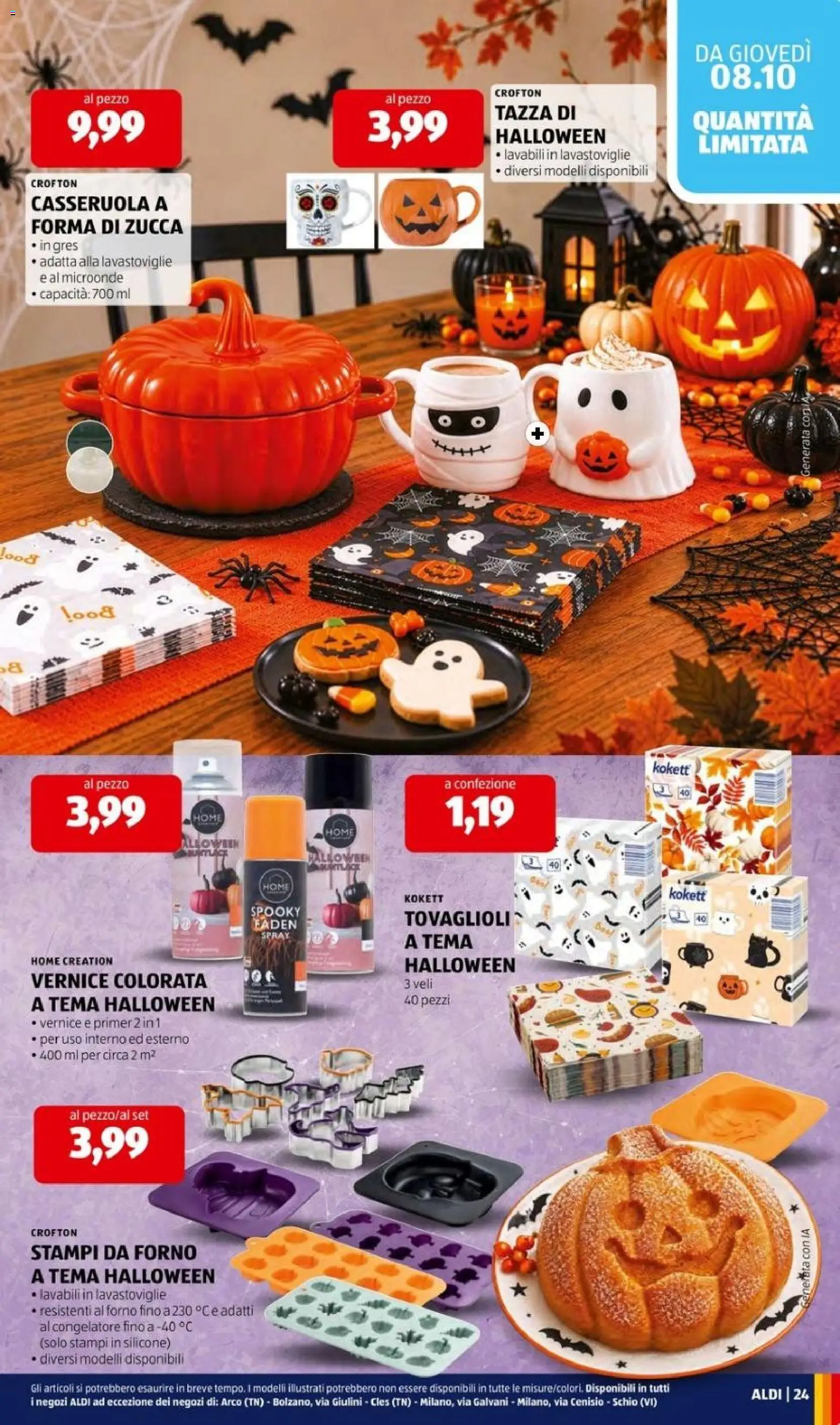 Aldi volantino Volantino in Italy