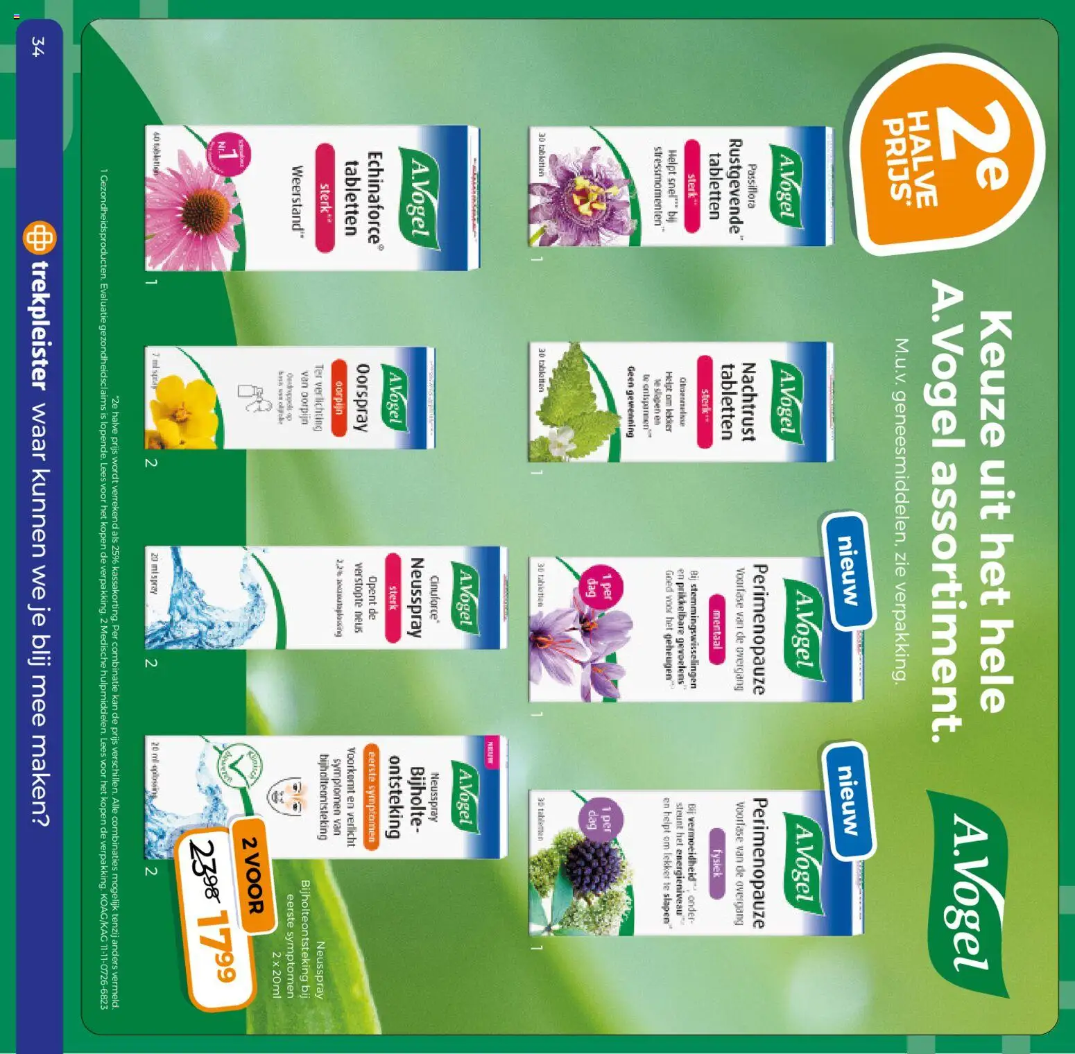 Trekpleister folder Folder in Nederland