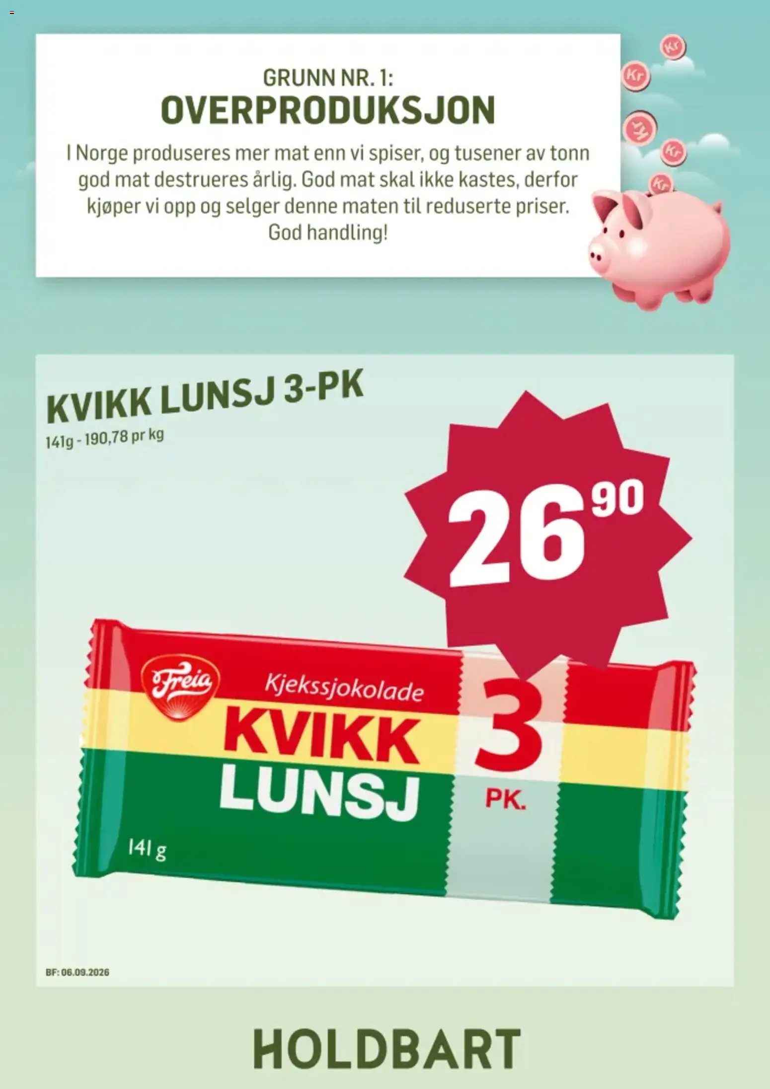 Nye » Holdbart kundeavis « er nå online. Se alle Julitilbud på mobilen og spar! | Norge
