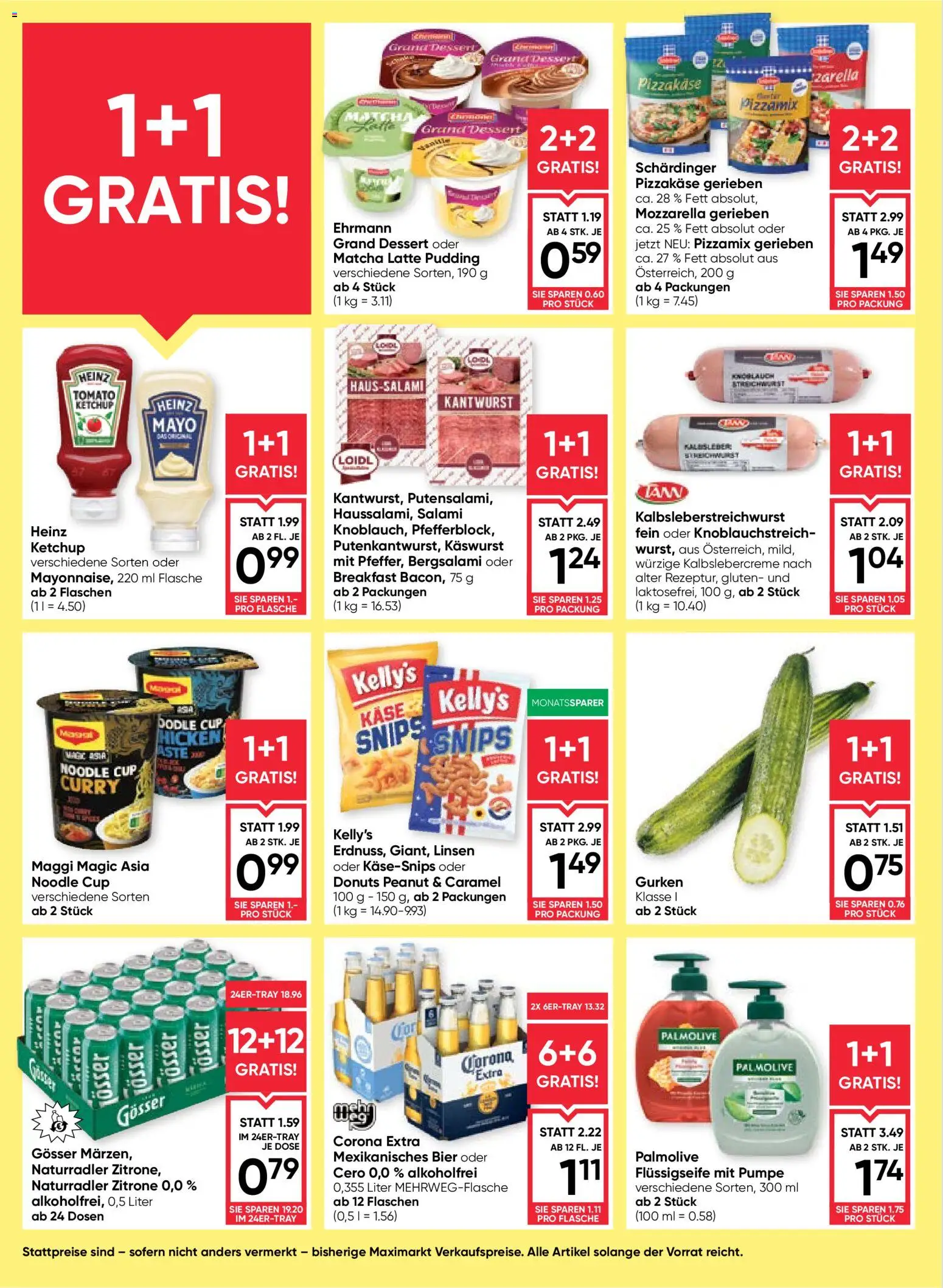 Maximarkt Flugblatt Flugblatt in Österreich