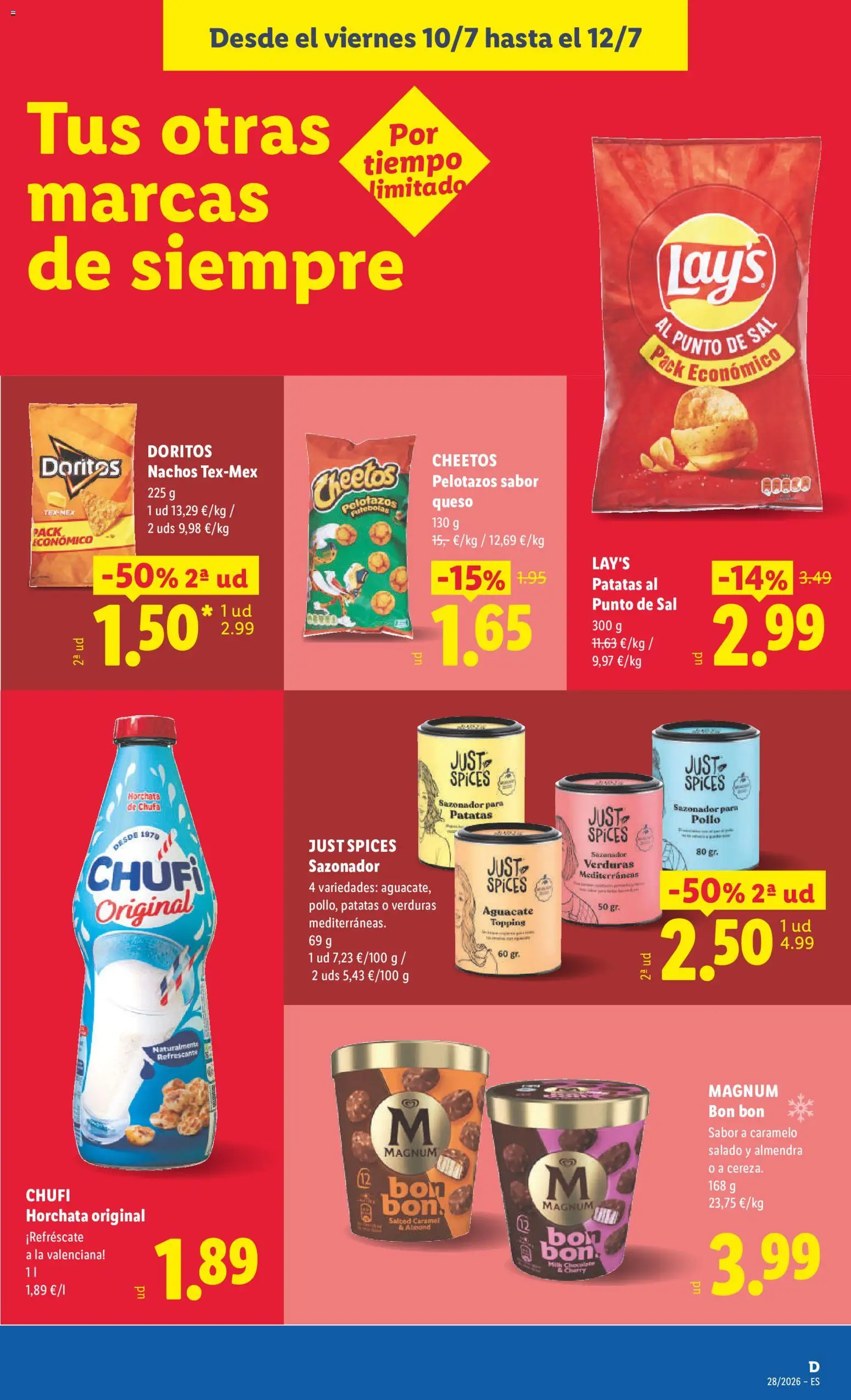 Lidl folleto desde 06/07/2026 | ¿Cómo obtener un descuento limitado? ¡Ahorra hoy mismo! | España