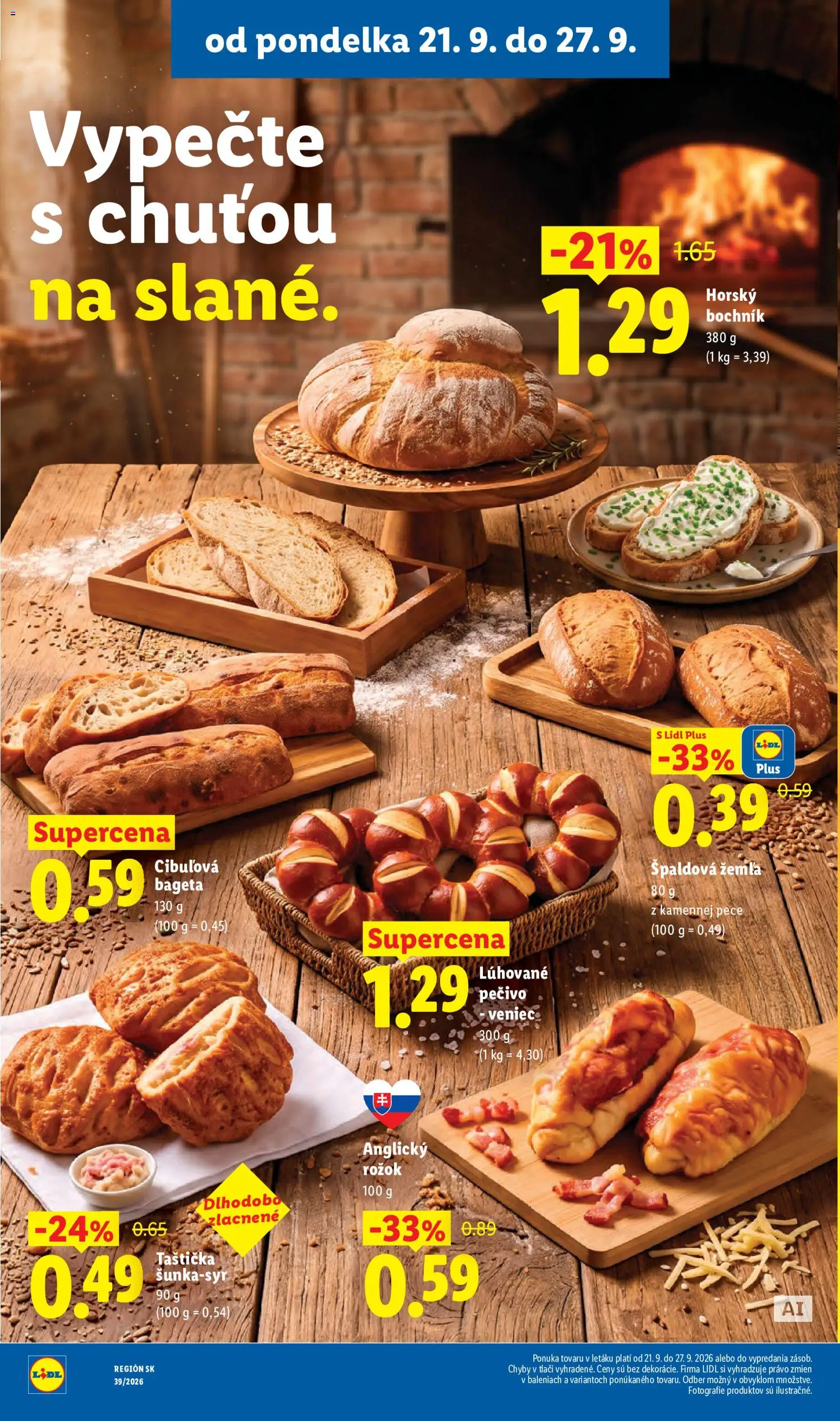Lidl leták Leták in Slovensko