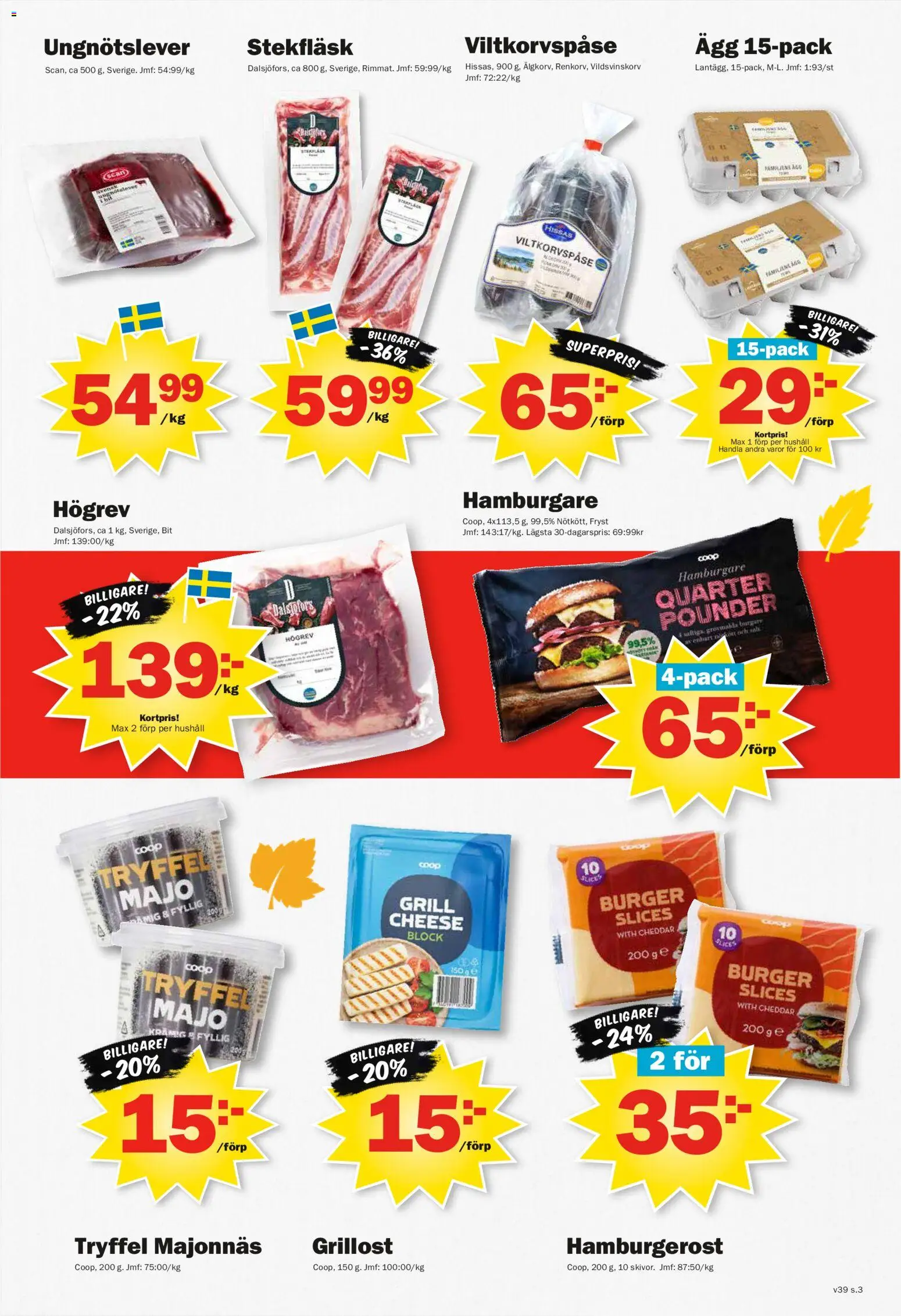 Pekås erbjudanden Reklamblad in Sverige