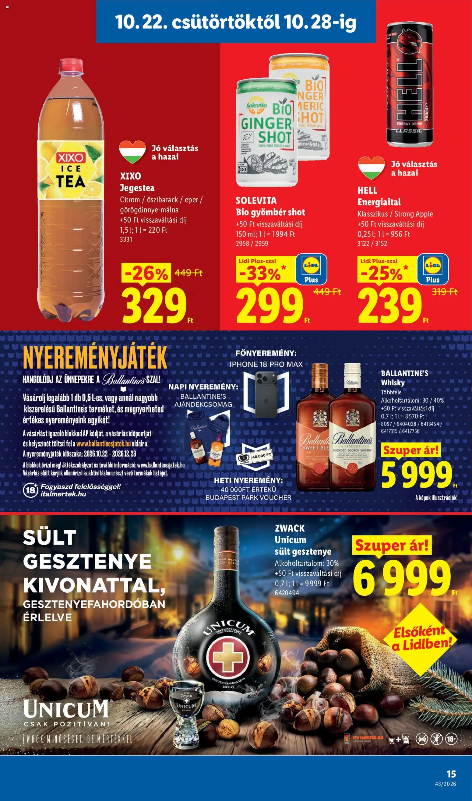 Lidl akciós újság Akciós újság in Magyarország