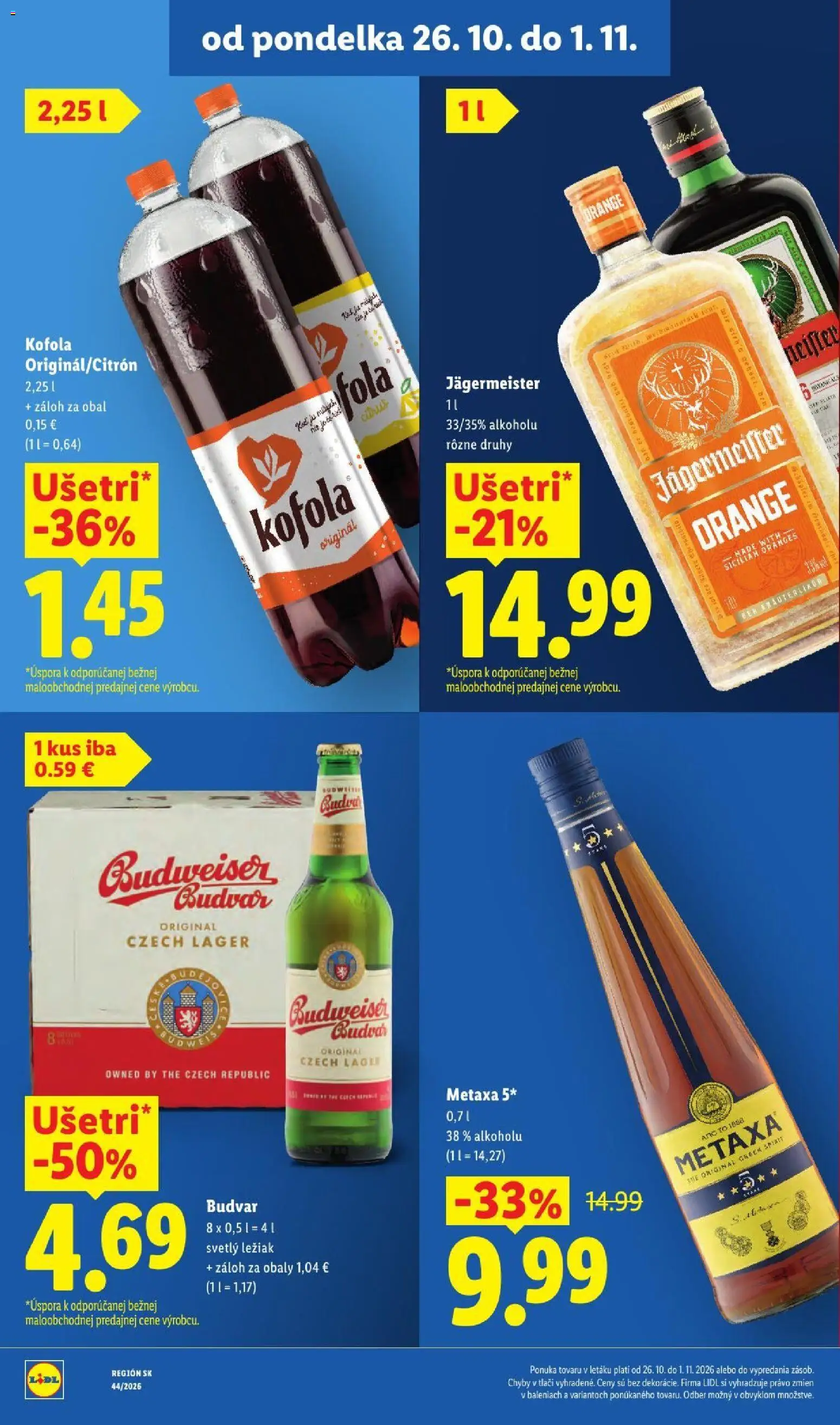 Lidl leták Leták in Slovensko