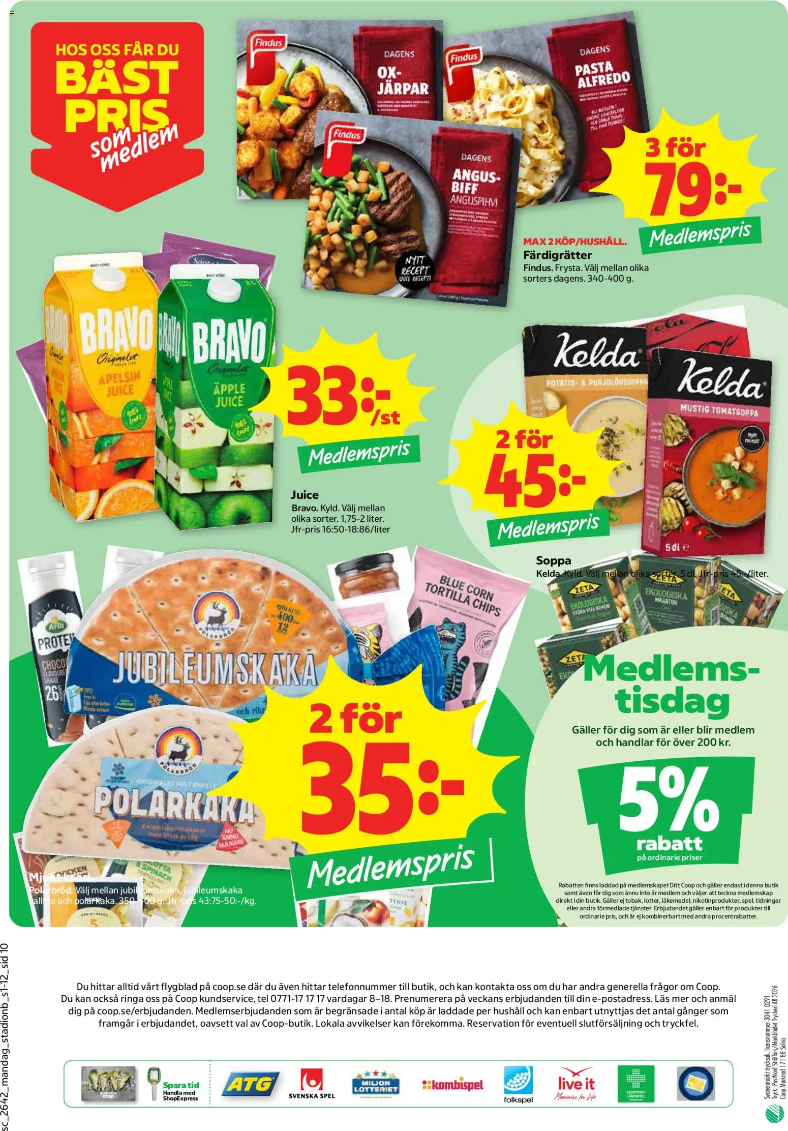 Coop Forum erbjudanden Reklamblad in Sverige