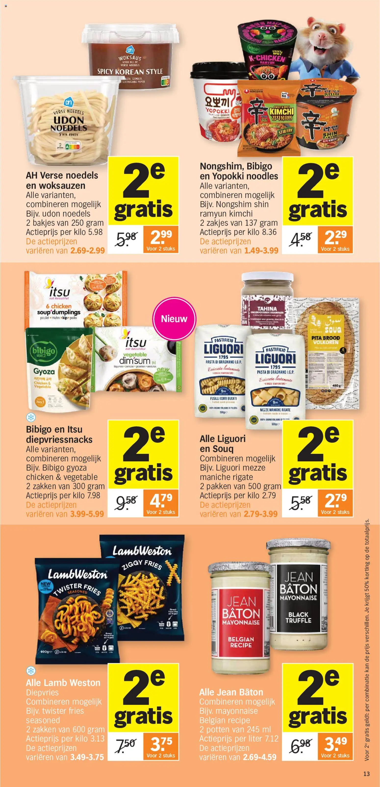Albert Heijn Folder week / de la semaine 43 Folder in België