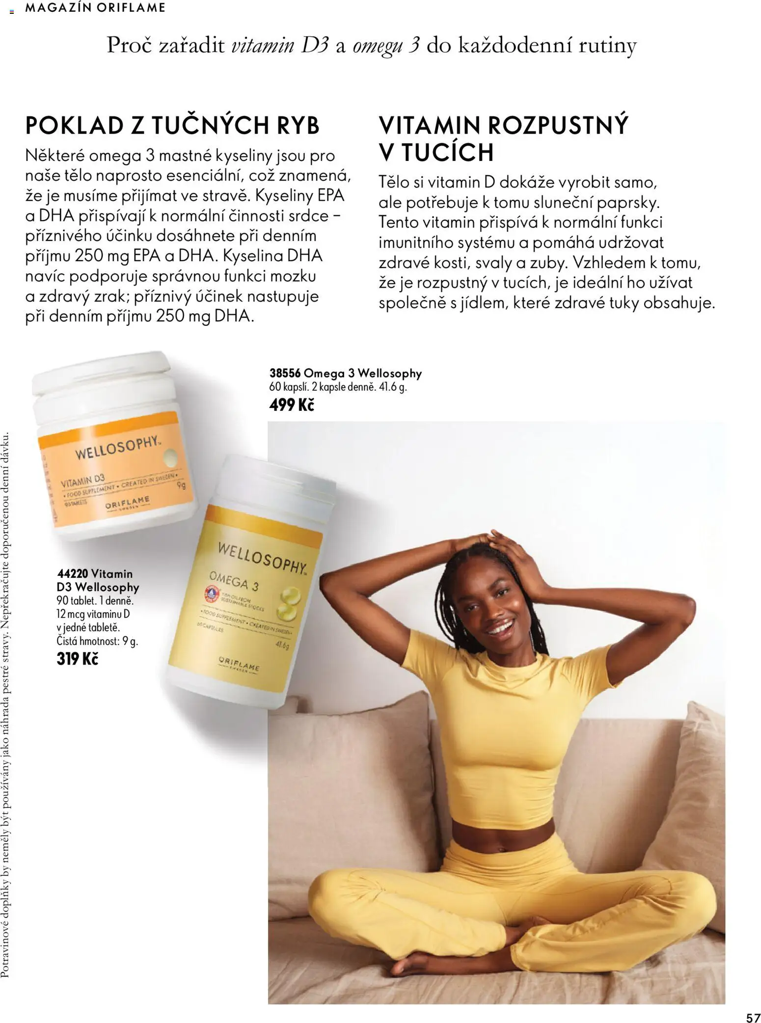 Oriflame katalog Novage+ Proceuticals Leták in Česko