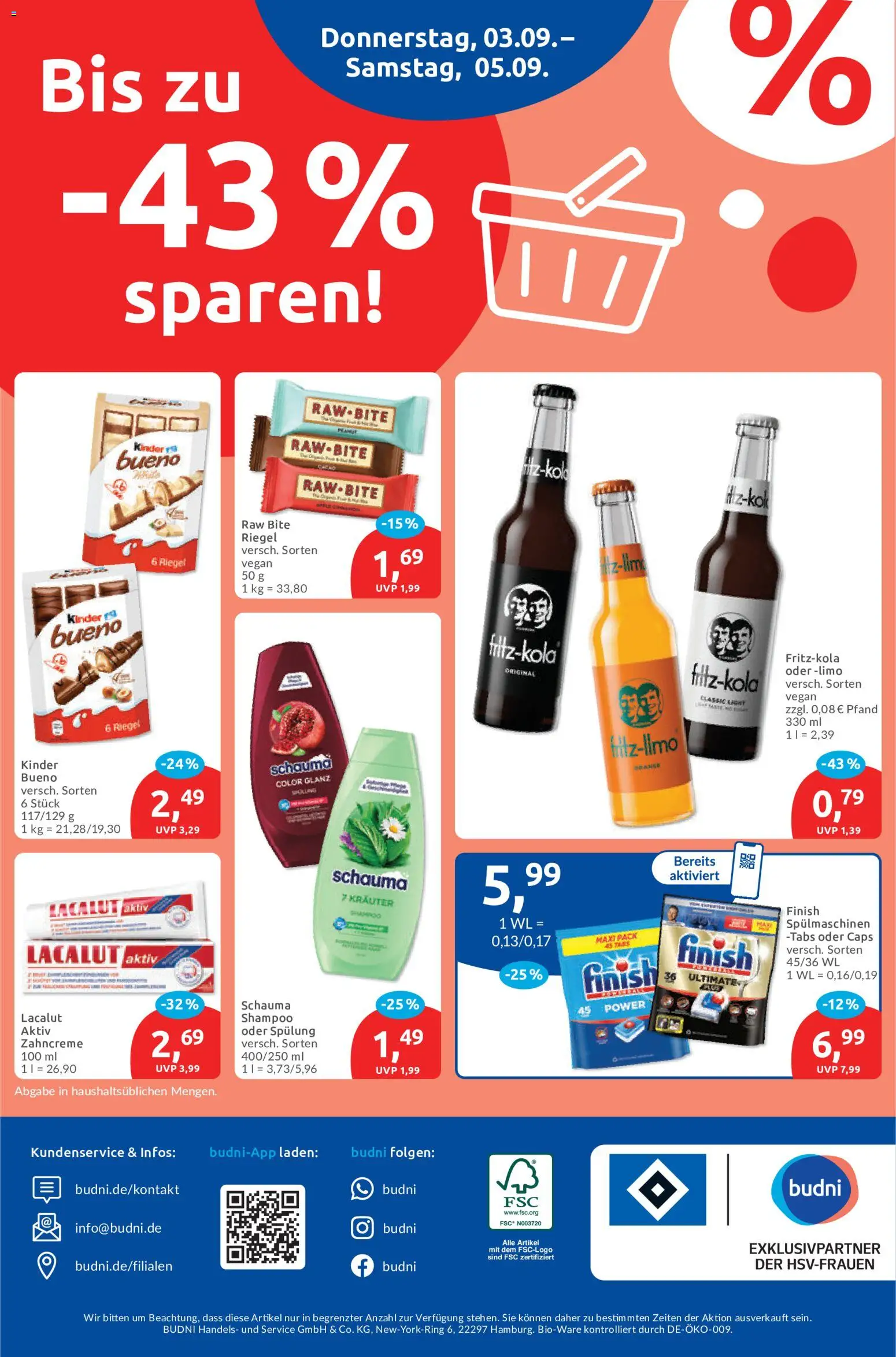 Budni Prospekt Prospekt in Deutschland