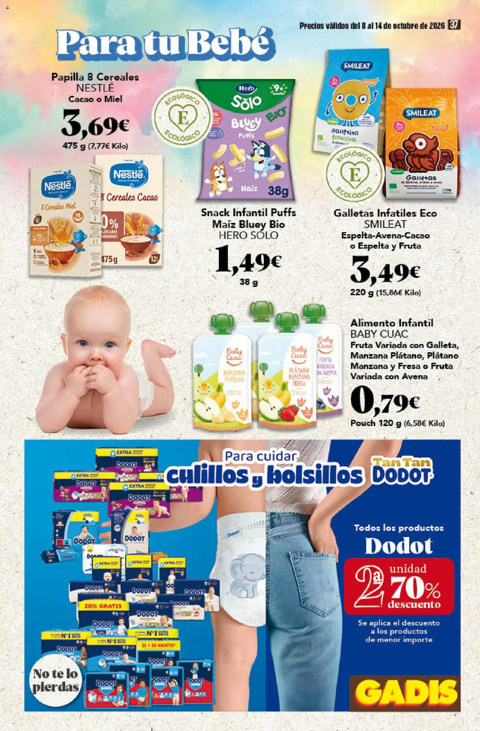 Gadis - folleto Folleto in España