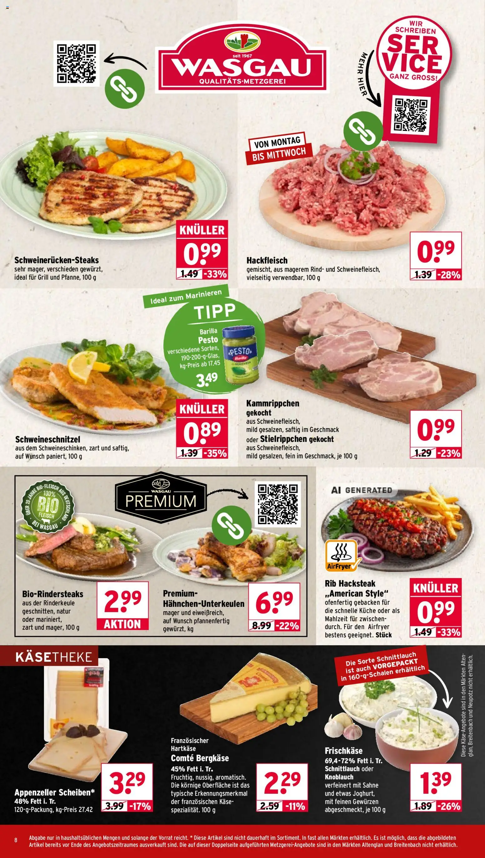 Wasgau Prospekt Prospekt in Deutschland