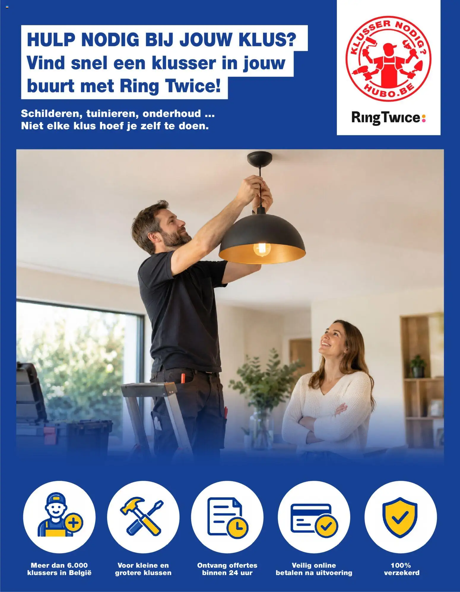 Hubo folder Folder in België