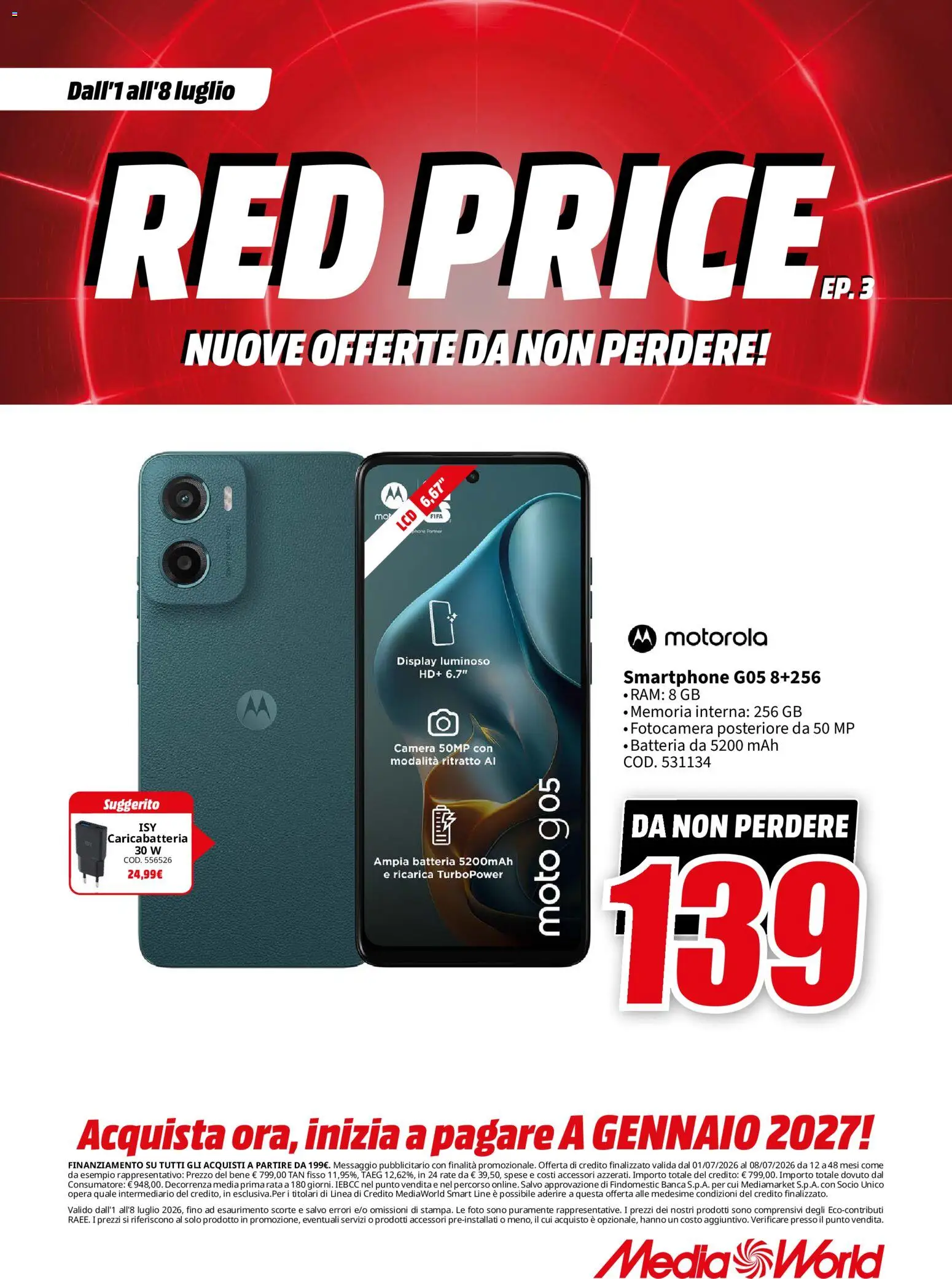📣 Volantino Media World dal 📅 01/07/2026 - Scopri le offerte ora!🔥 | Italy