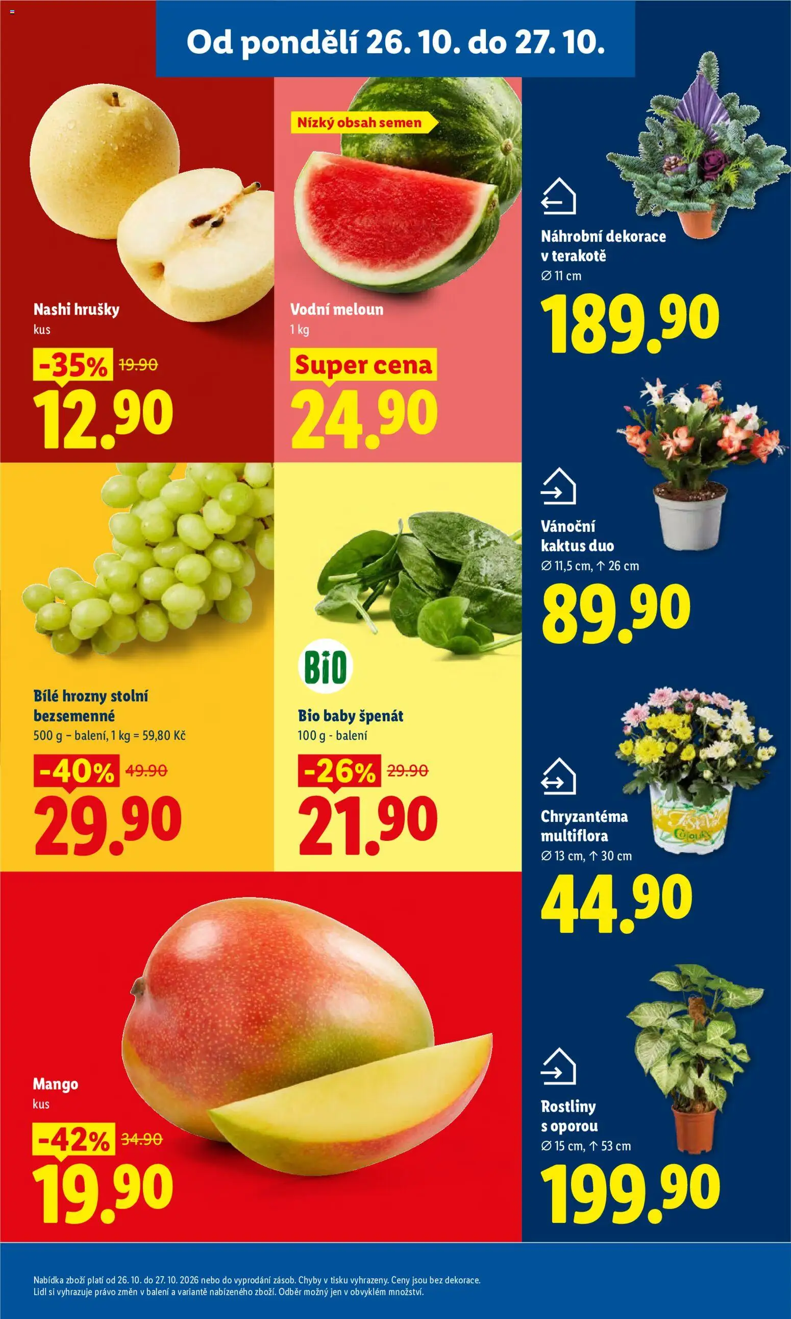 Lidl leták Leták in Česko