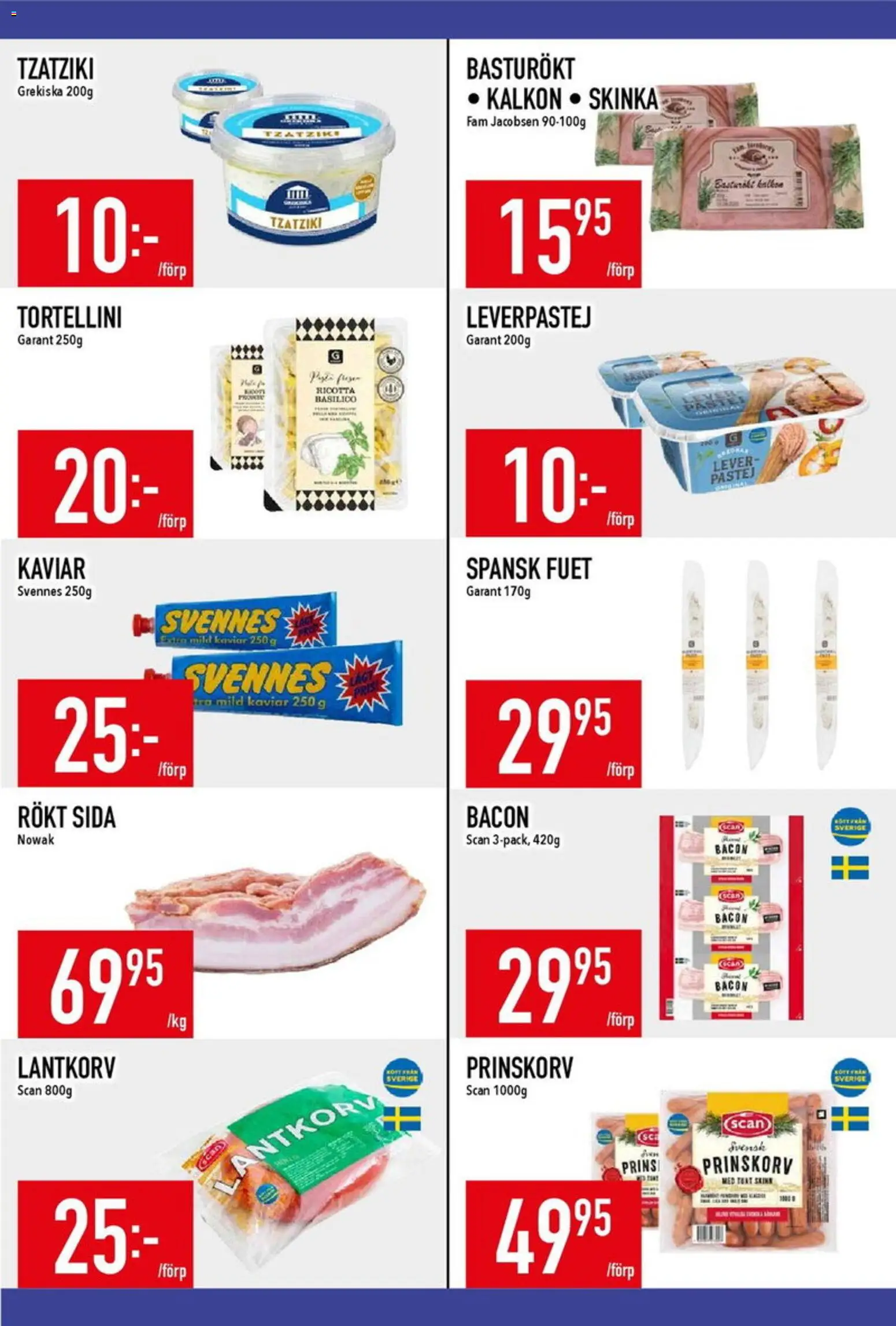 Matdax erbjudanden Reklamblad in Sverige