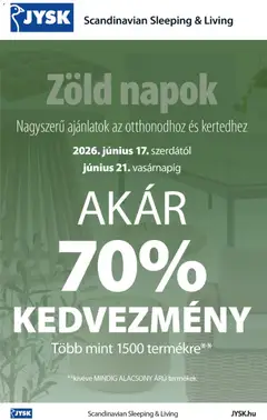 JYSK JYSK akciós újság