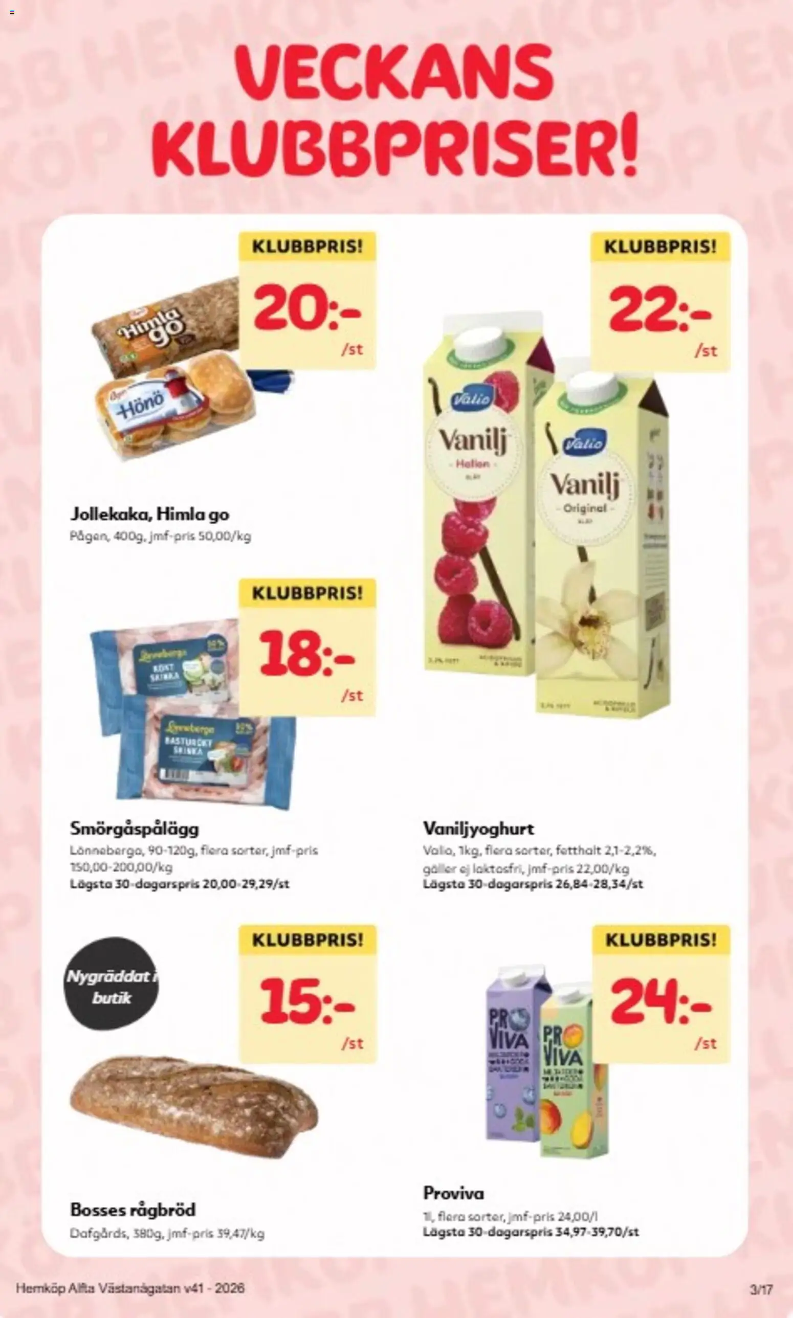 Hemköp erbjudanden Reklamblad in Sverige