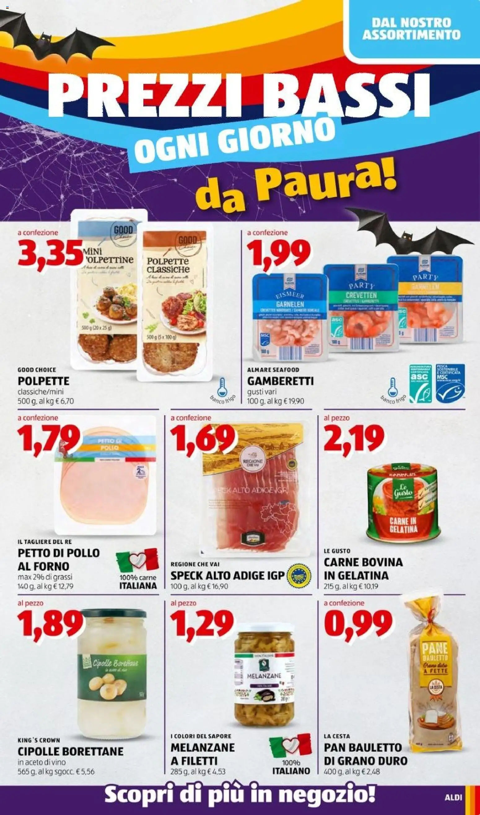 Aldi volantino Volantino in Italy