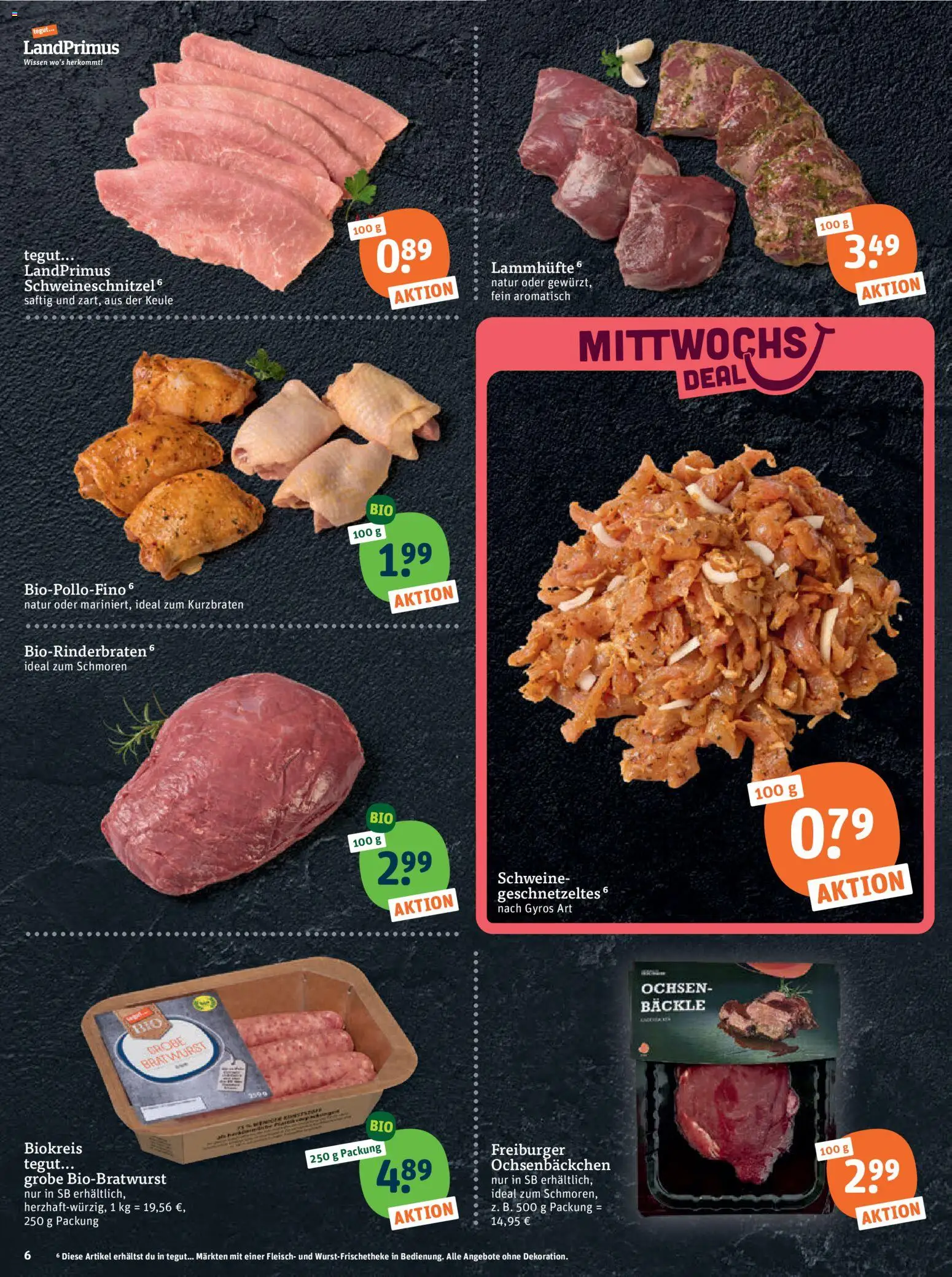 Tegut Prospekt Prospekt in Deutschland