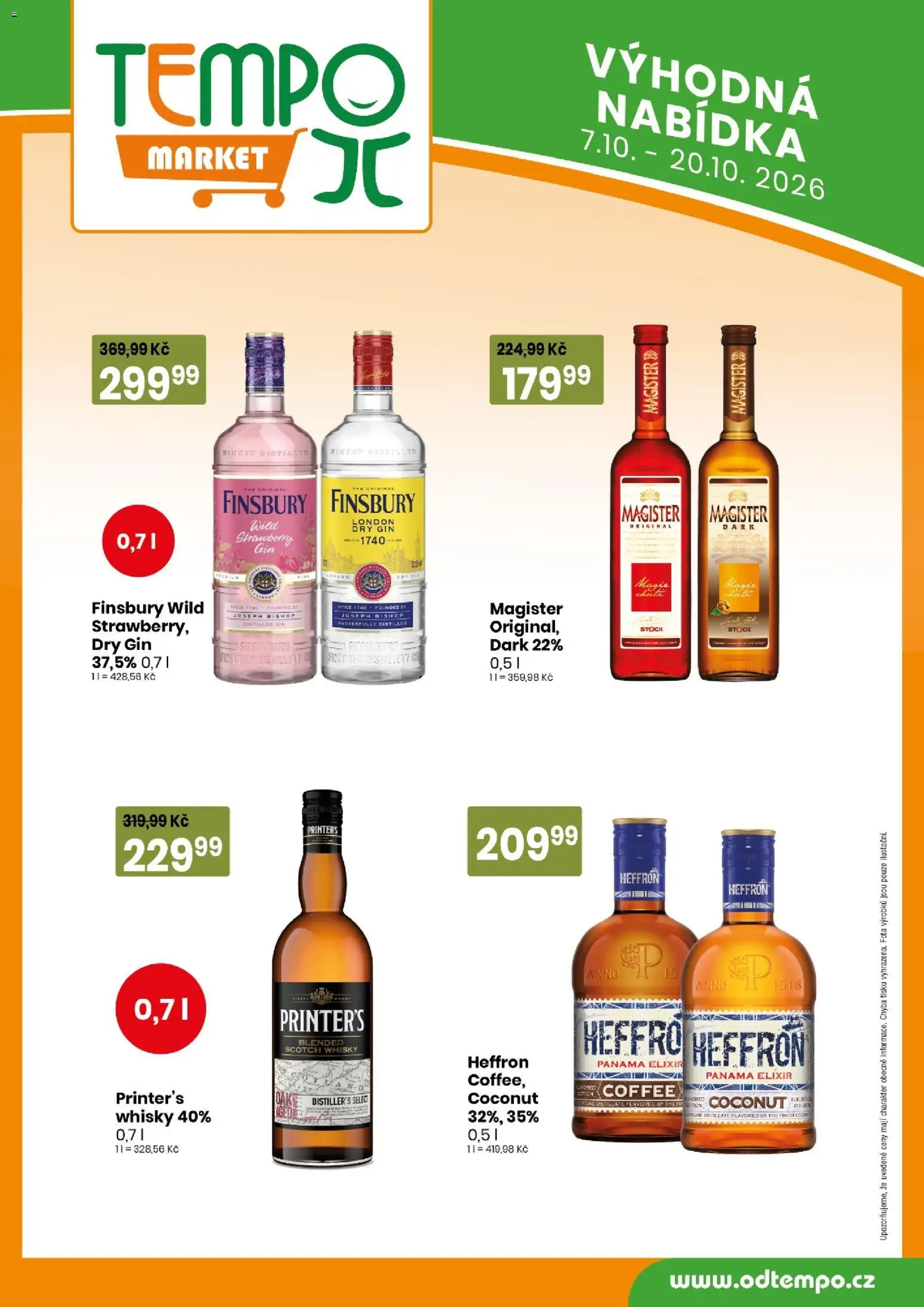 Tempo leták Leták in Česko