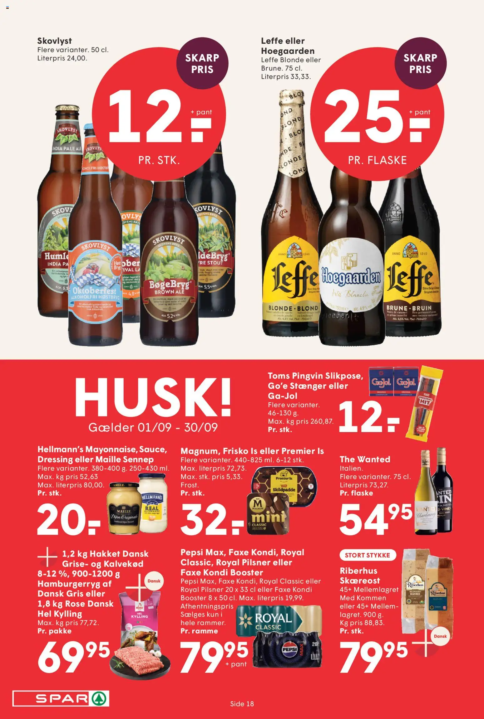 Spar - Tilbudsavis uge 39 Tilbudsavis in Danmark