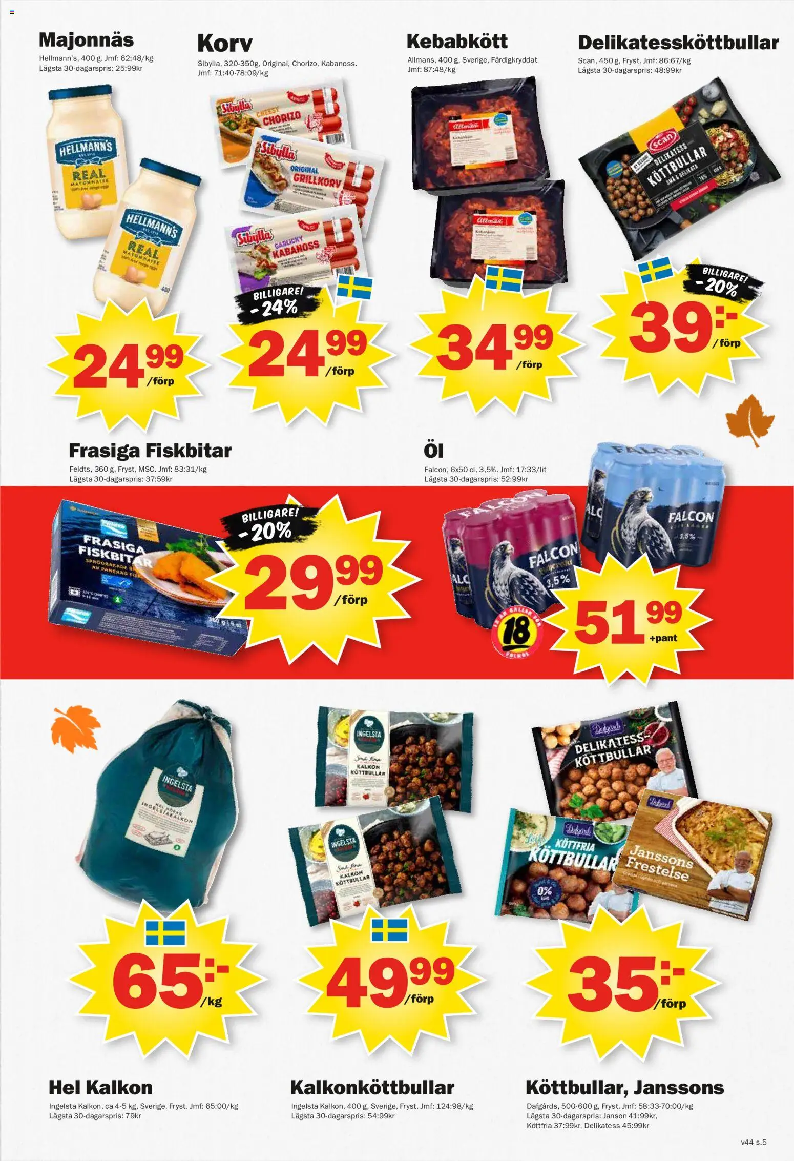Pekås erbjudanden Reklamblad in Sverige