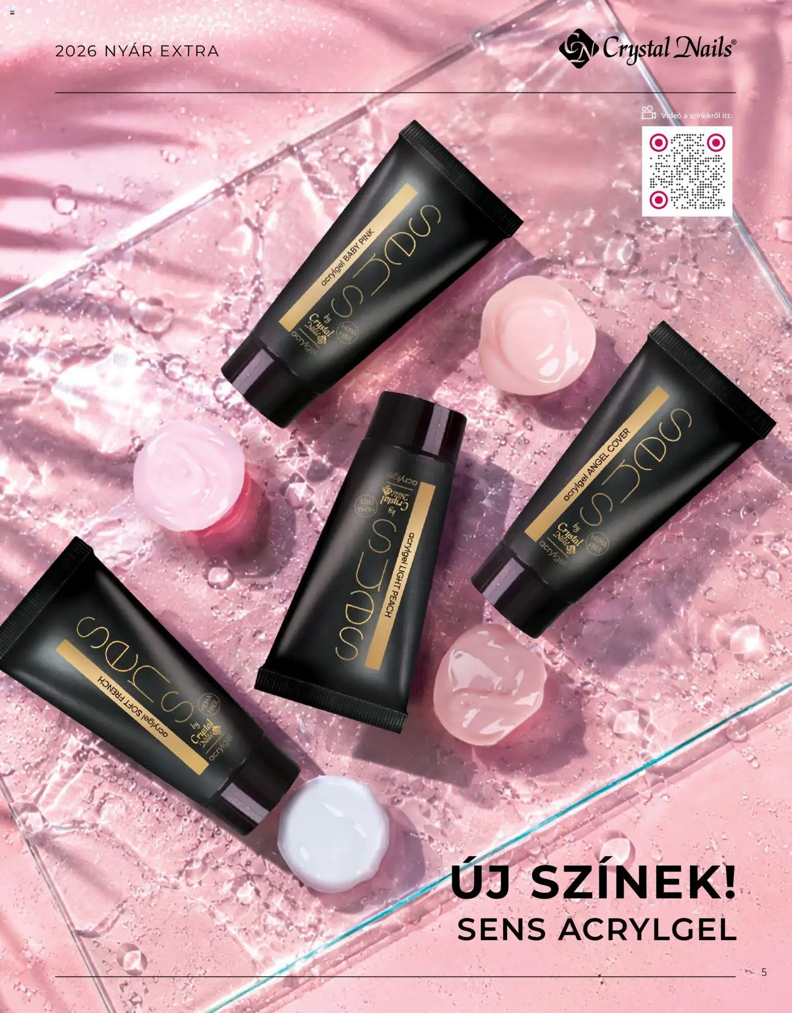 Crystal Nails Akciós Újság 2026.06.08.-tól/töl - fantasztikus ajánlatokat! 🛍️ | Magyarország