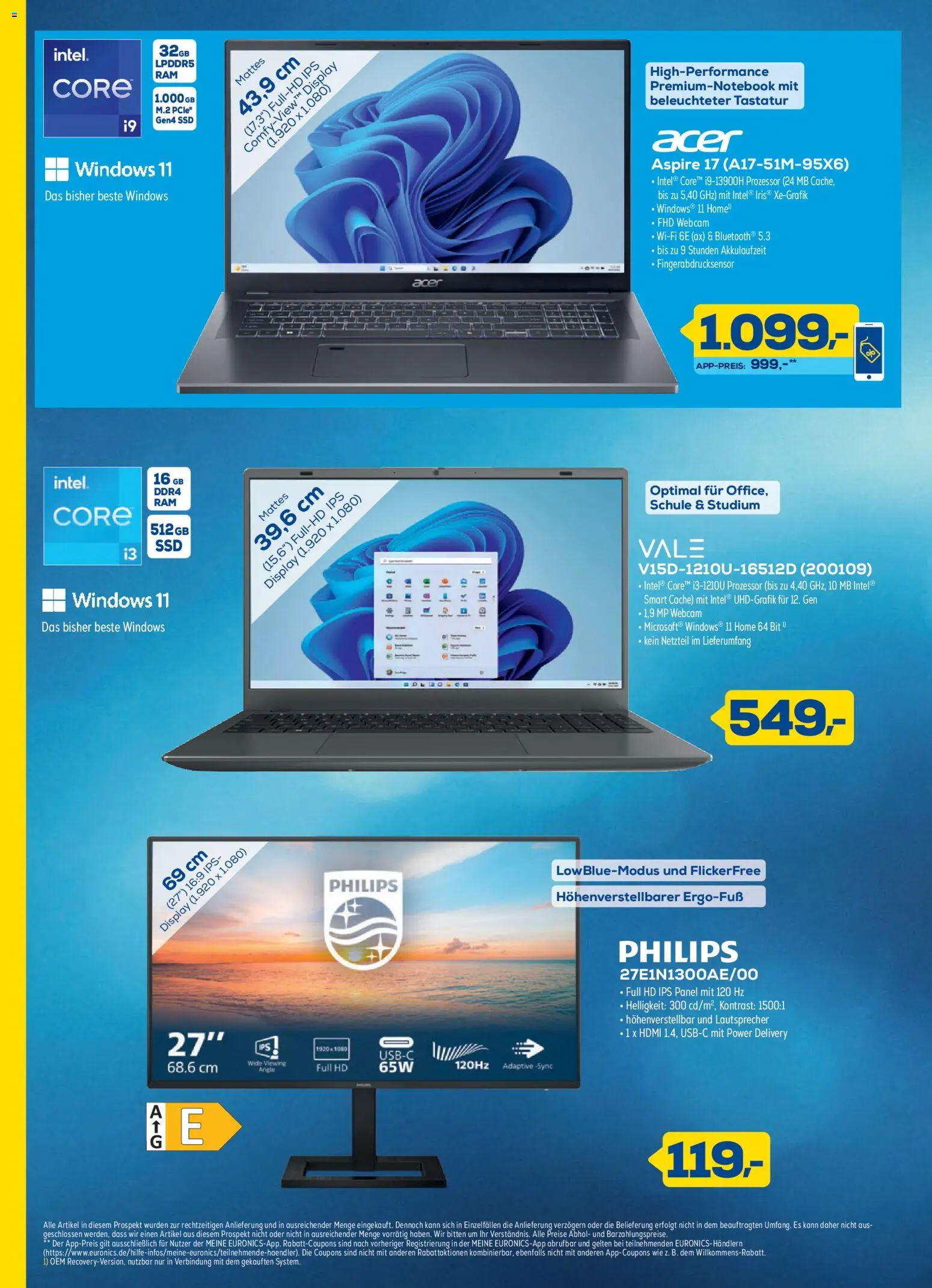 Euronics Prospekt Prospekt in Deutschland