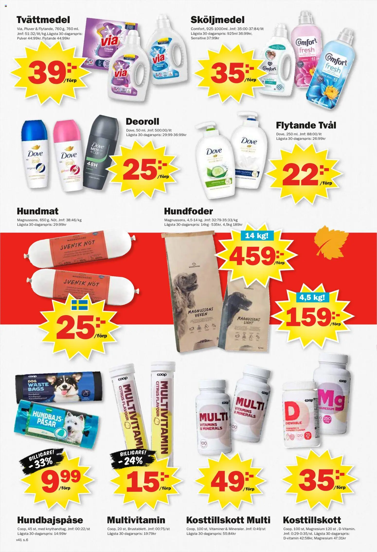 Pekås erbjudanden Reklamblad in Sverige