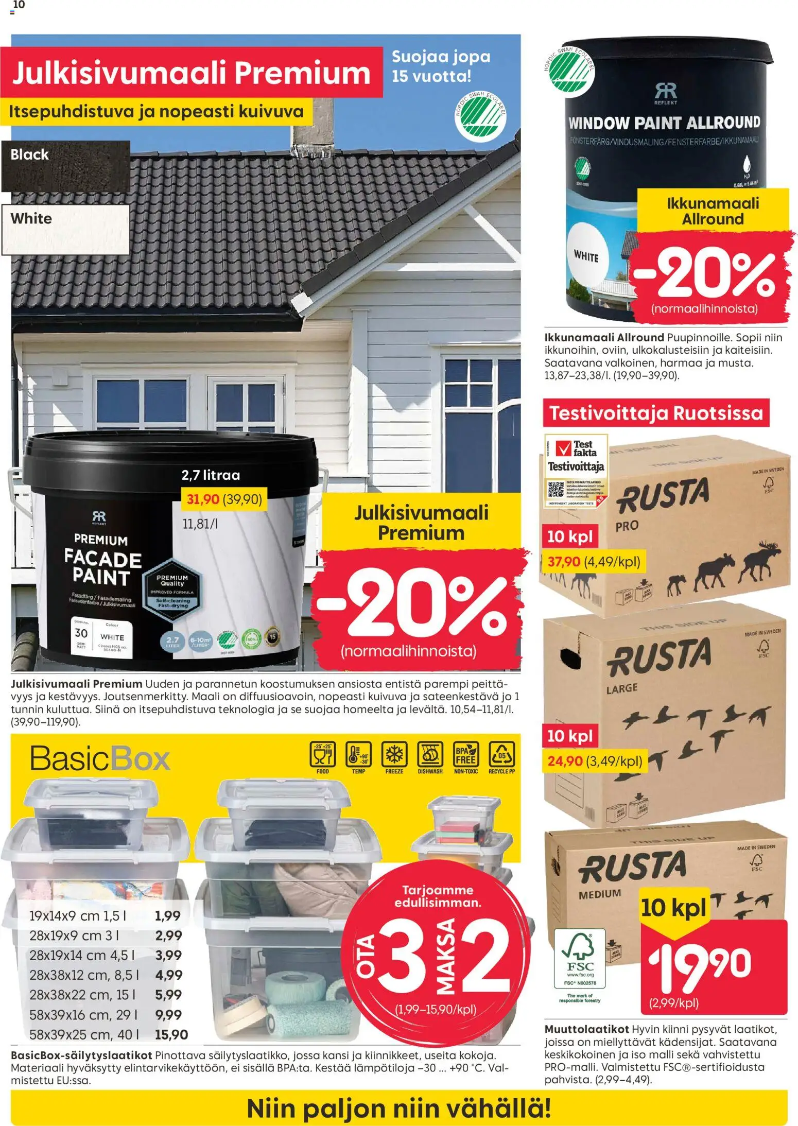 🛍️ Rusta tarjoukset alkaen 06/07/2026 » Katso huipputarjoukset ja säästä jo tänään! 💰 | Suomi