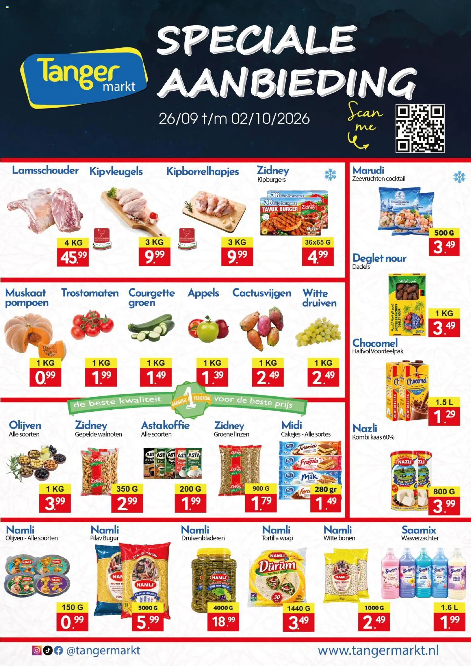 Tanger Markt folder Folder in Nederland