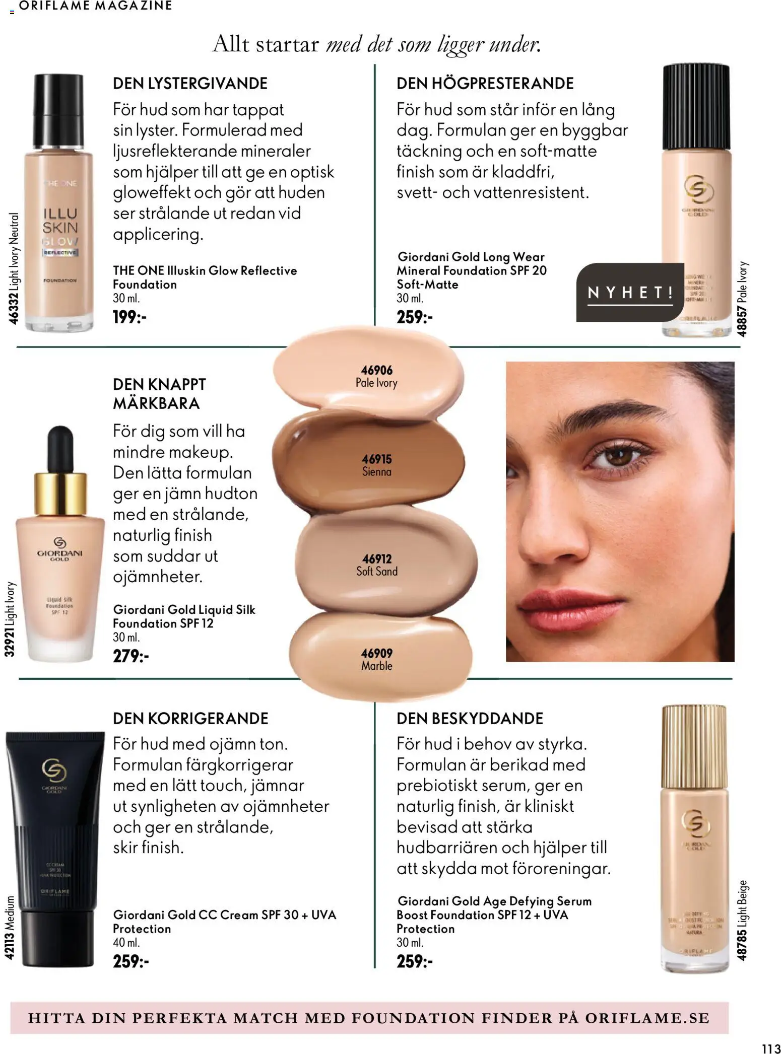 Oriflame erbjudanden 14/26 Reklamblad in Sverige