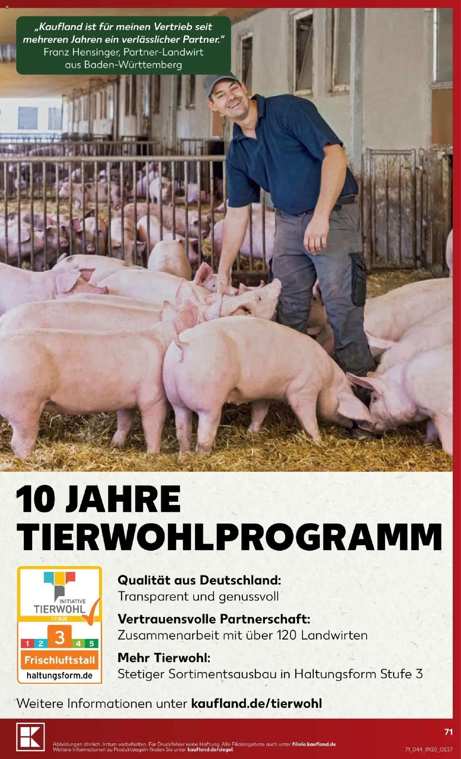 Kaufland Prospekt Prospekt in Deutschland
