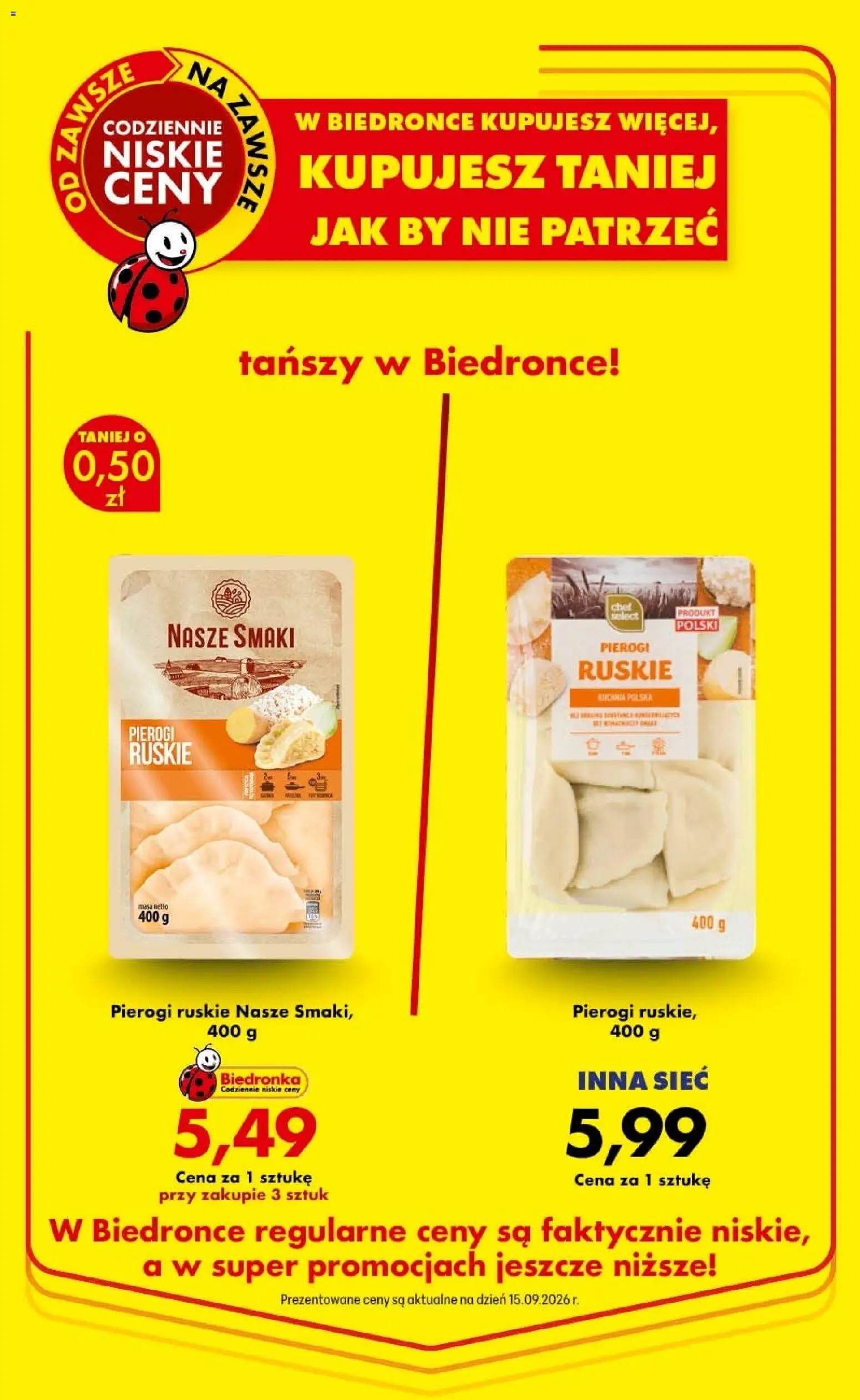 Biedronka gazetka od poniedziałku Gazetka in Polska