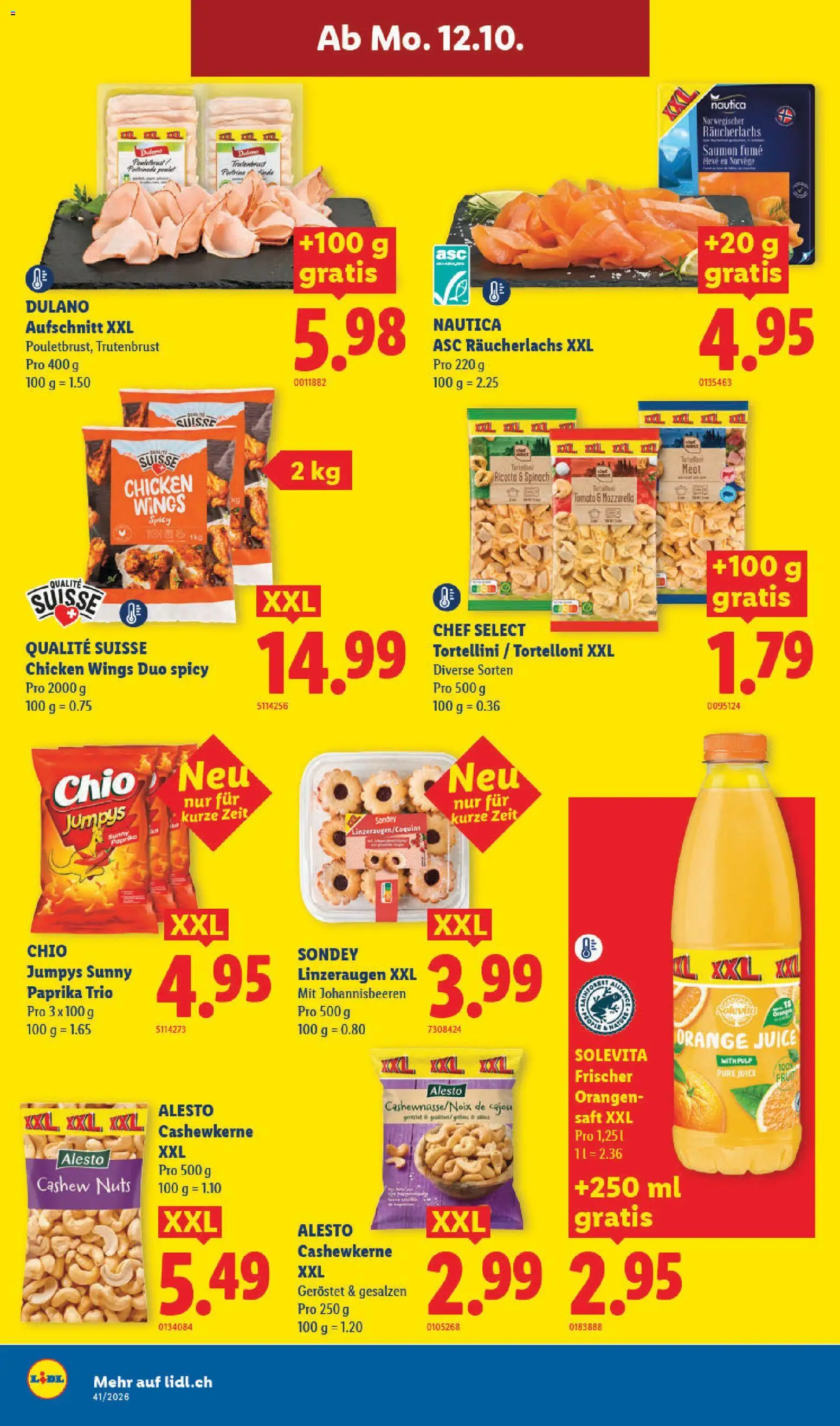 Lidl aktionen Prospekt in Schweiz