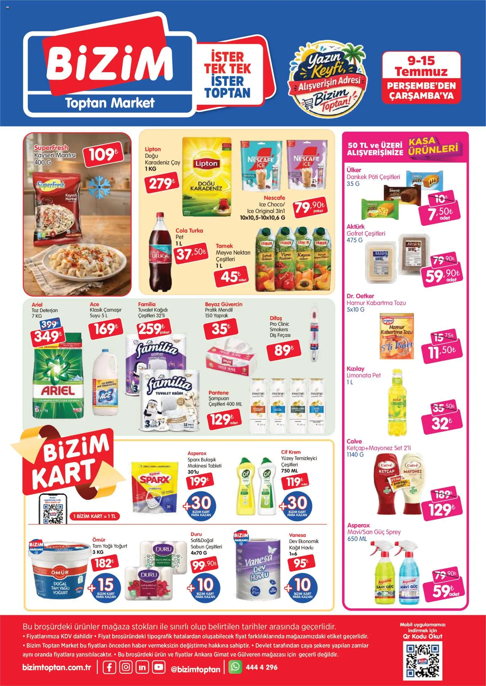🛍️ Bizim Toptan Katalog, 09 Temmuz 2026 itibariyle » Özel fırsatları keşfedin ve bugün tasarruf edin! 💰 | Türkiye