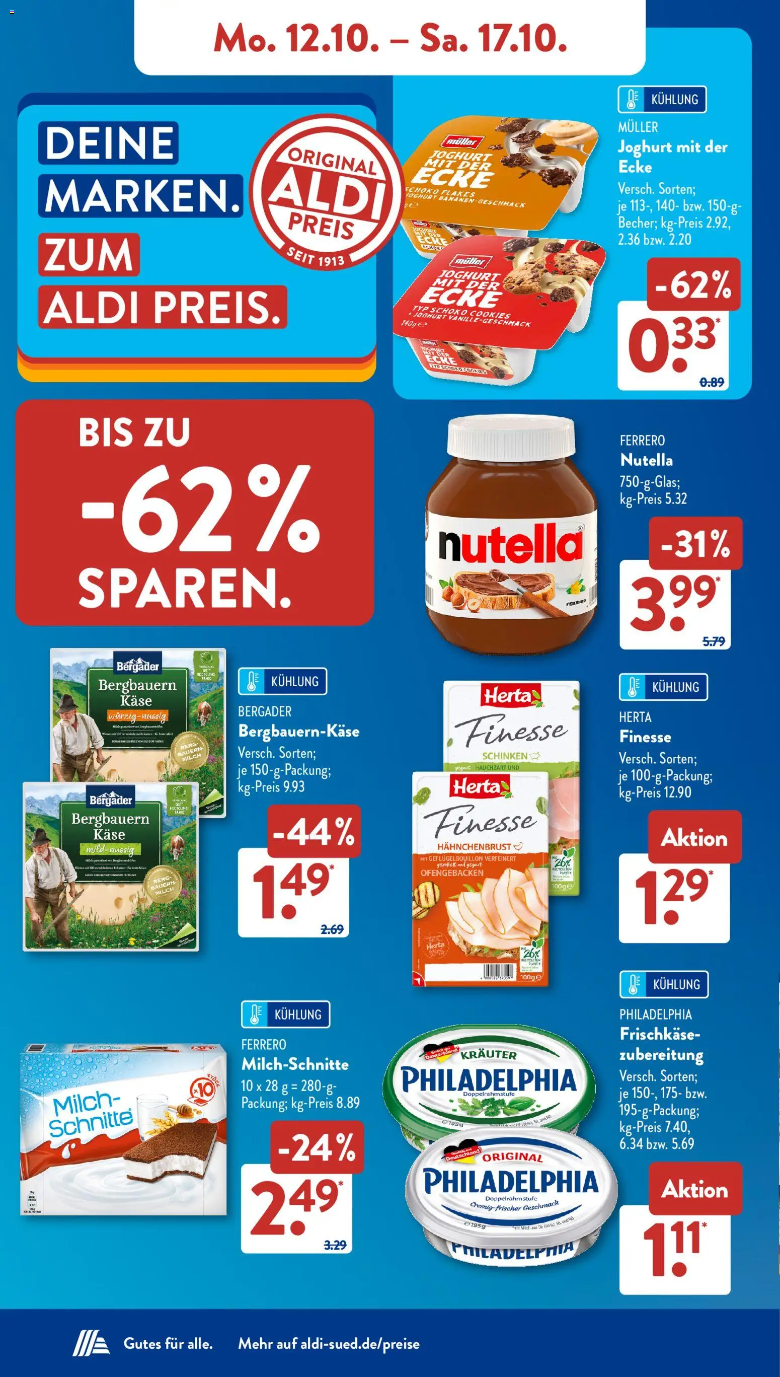 Aldi Süd Prospekt Prospekt in Deutschland