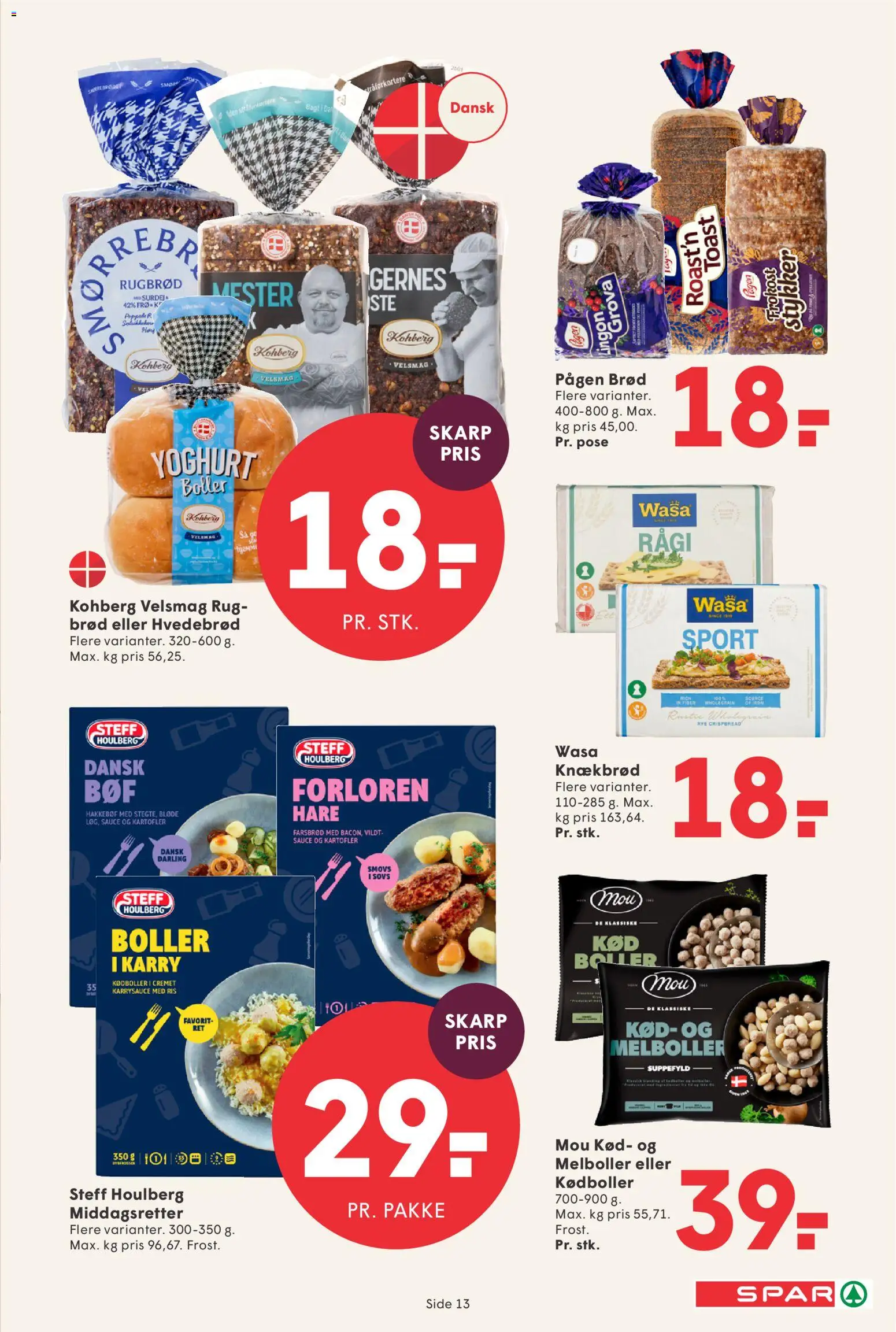 Spar - Tilbudsavis uge 43 Tilbudsavis in Danmark