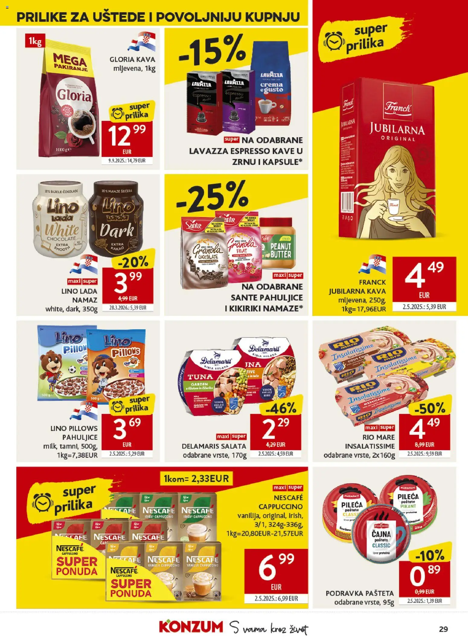 Konzum HR akciós újság Akciós újság in Magyarország