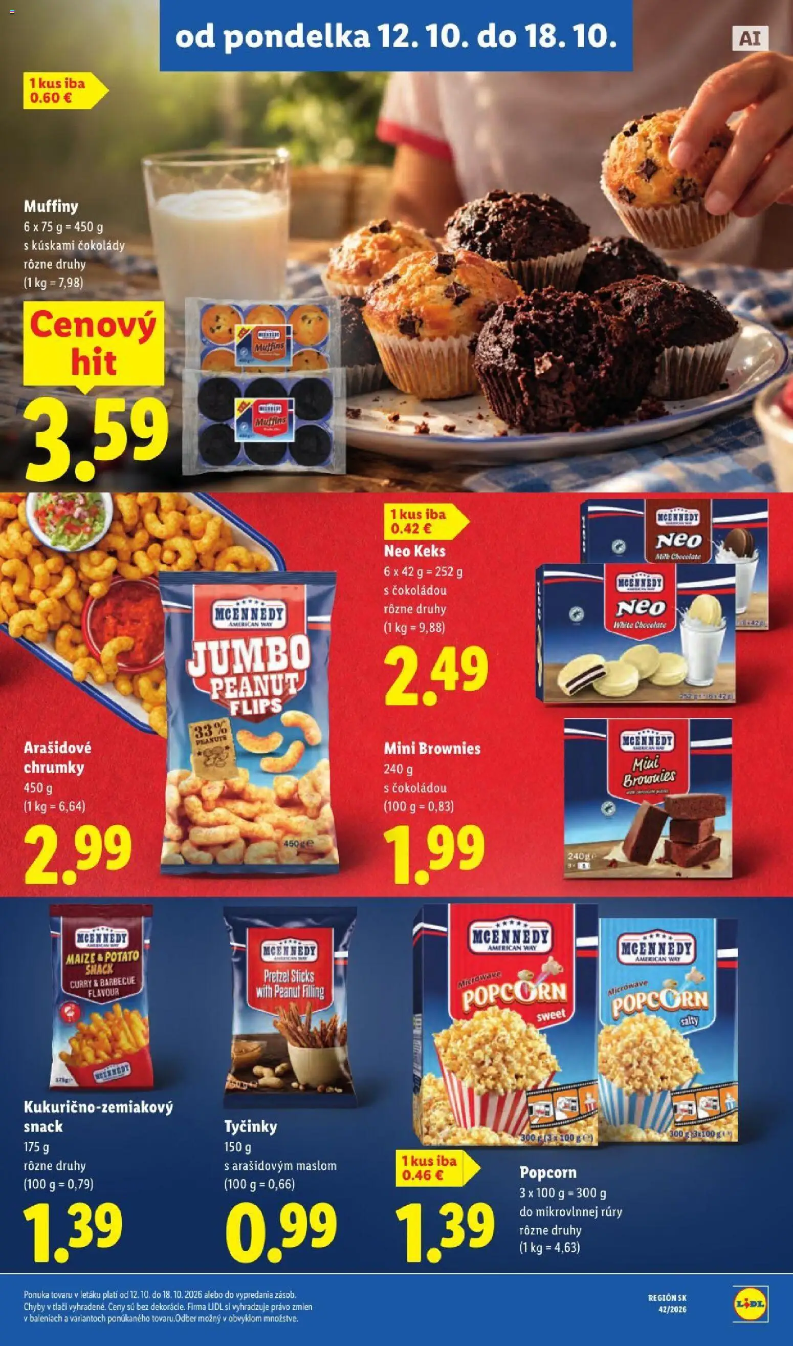 Lidl leták Leták in Slovensko