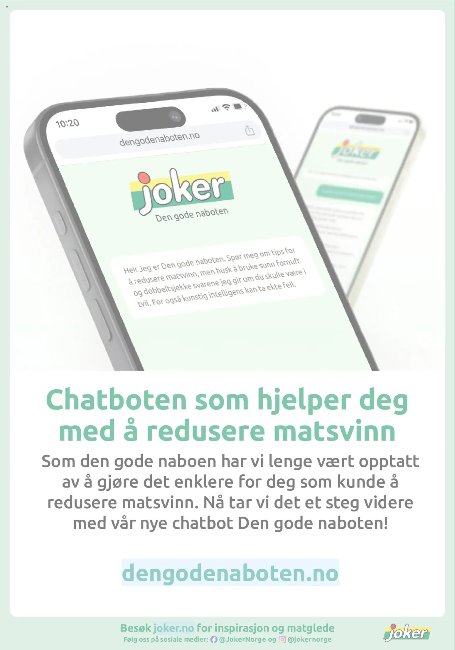 Joker kundeavis Kundeavis in Norge