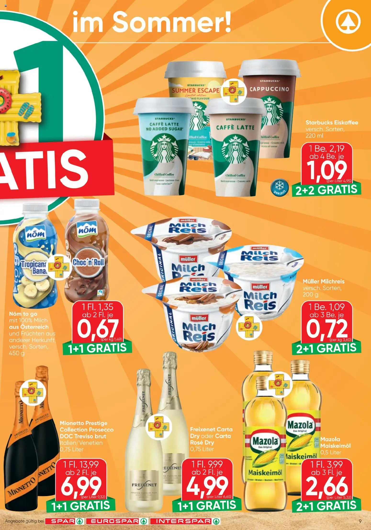 Jetzt sparen im Spar - Flugblatt 01.07.2026! Entdecken Sie die unschlagbaren Angebote | Österreich